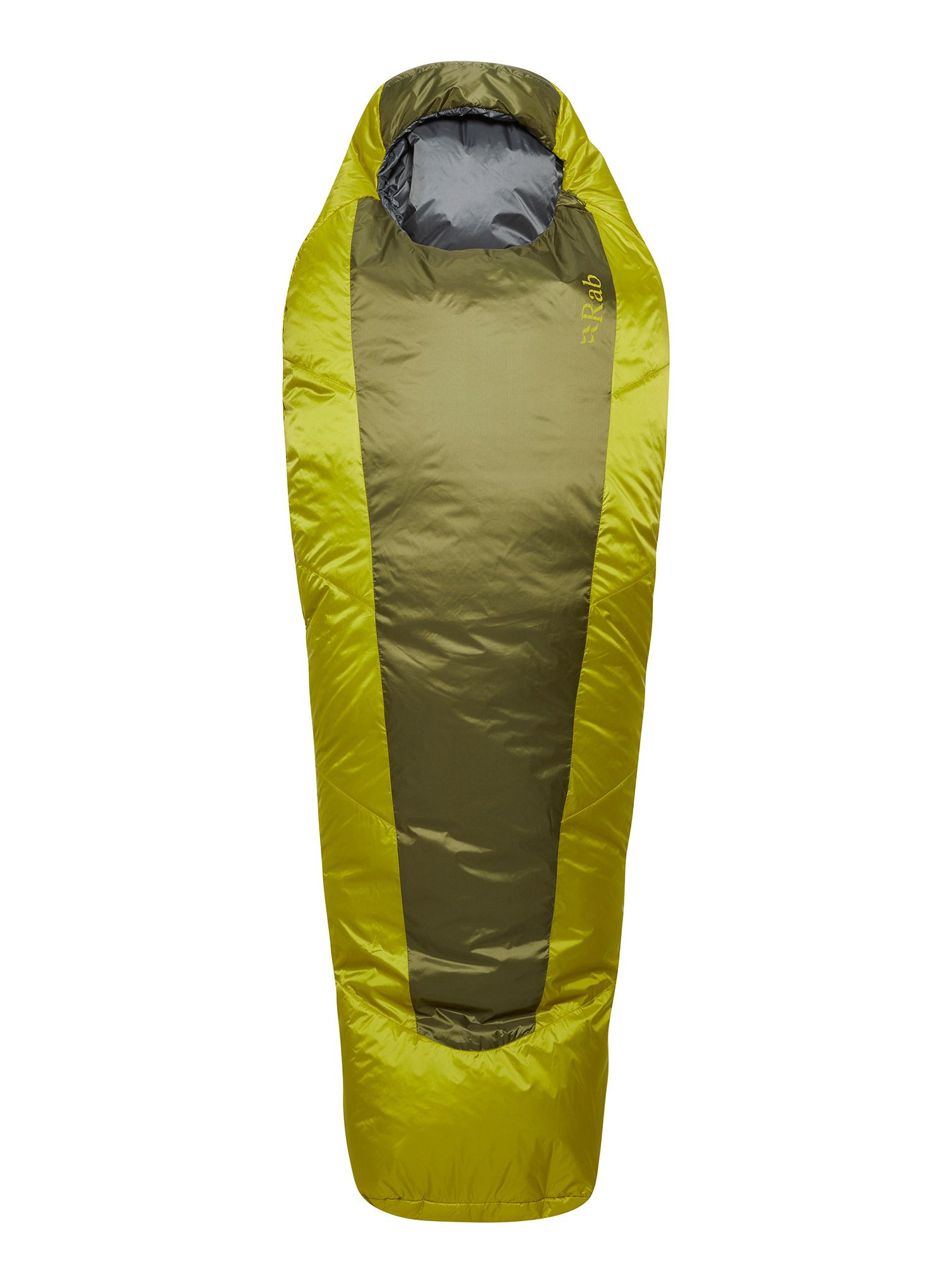 Spalna vreča Rab Solar Eco 0 (185 cm) - chlorite green