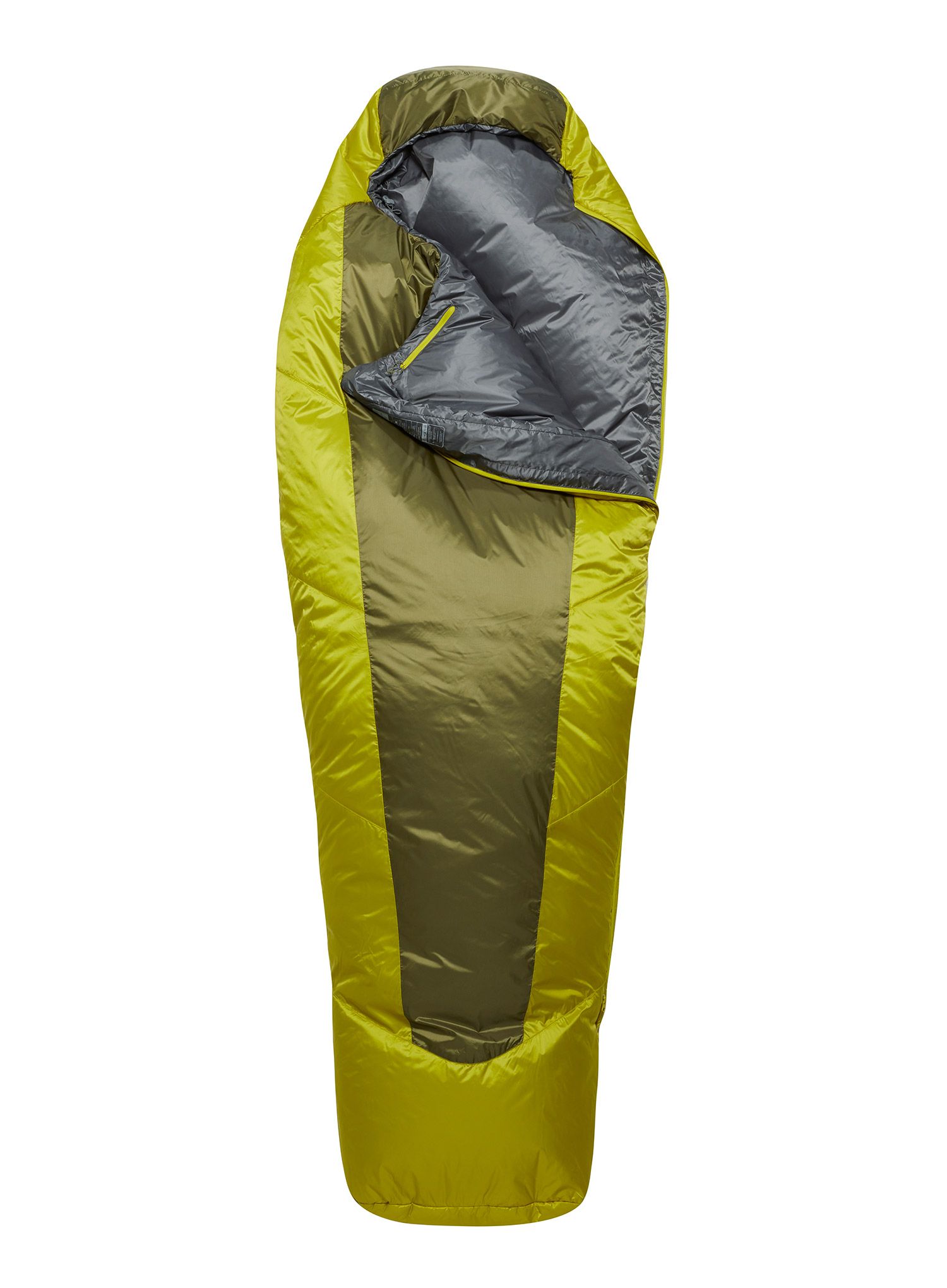 Spalna vreča Rab Solar Eco 0 (185 cm) - chlorite green