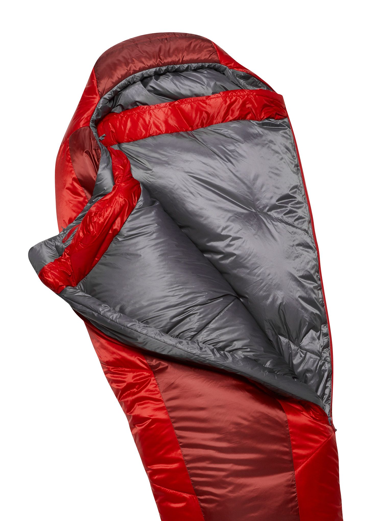 Spalna vreča Rab Solar Eco 3 (185 cm) - oxblood red