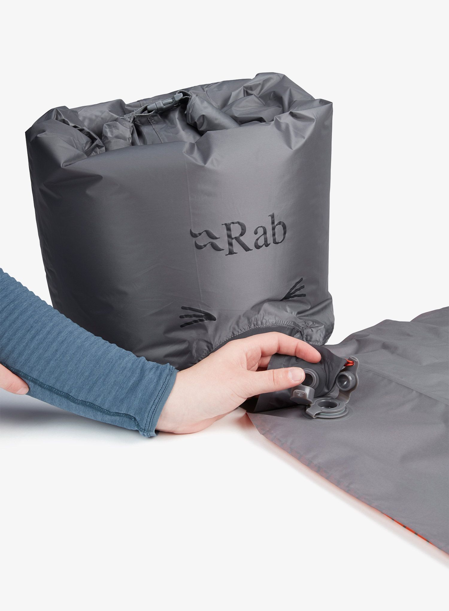 Napihljiva blazina Rab Stratosphere 4 - graphene