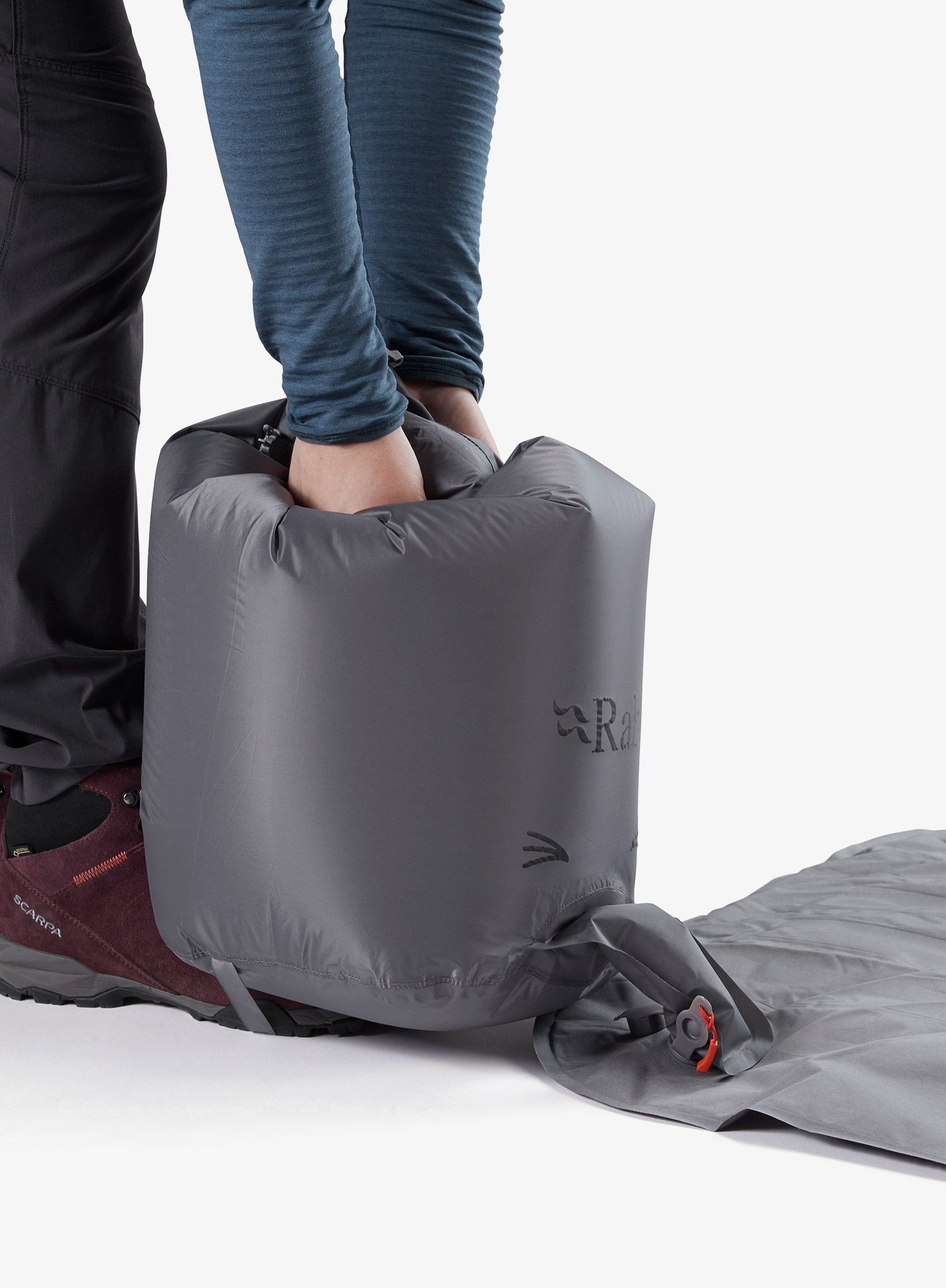Napihljiva blazina Rab Stratosphere 4 - graphene