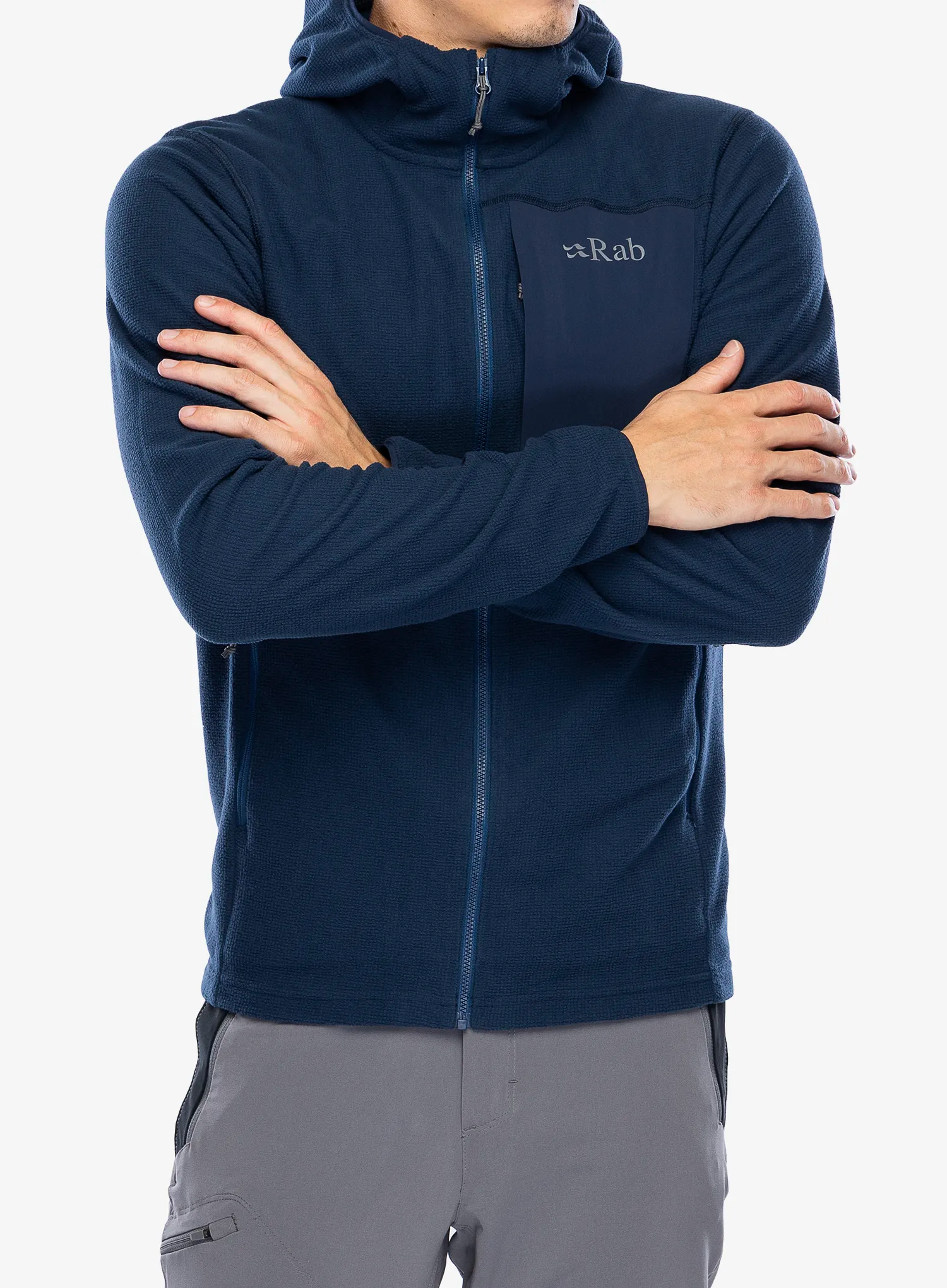 Jopica s kapuco Rab Tecton Hoody - deep ink