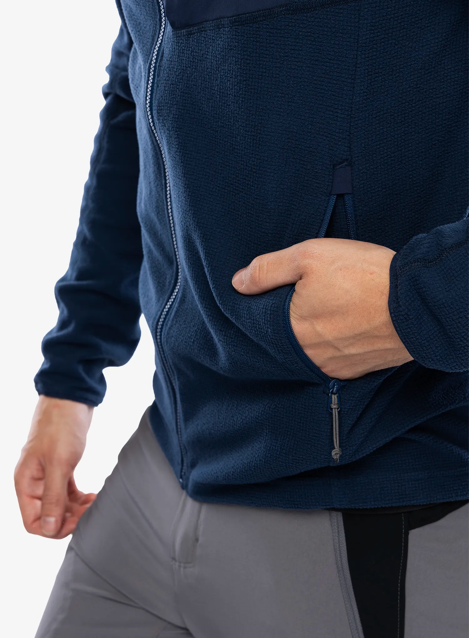 Jopica s kapuco Rab Tecton Hoody - deep ink