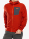 Jopica s kapuco Rab Tecton Hoody - red clay