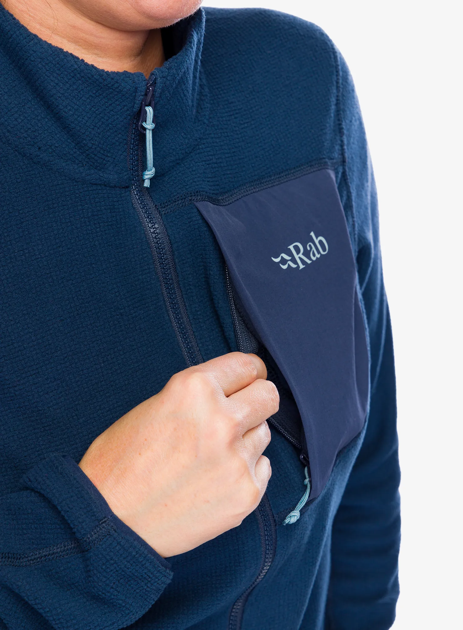 Ženska jopica z zadrgo Rab Tecton Jacket - deep ink