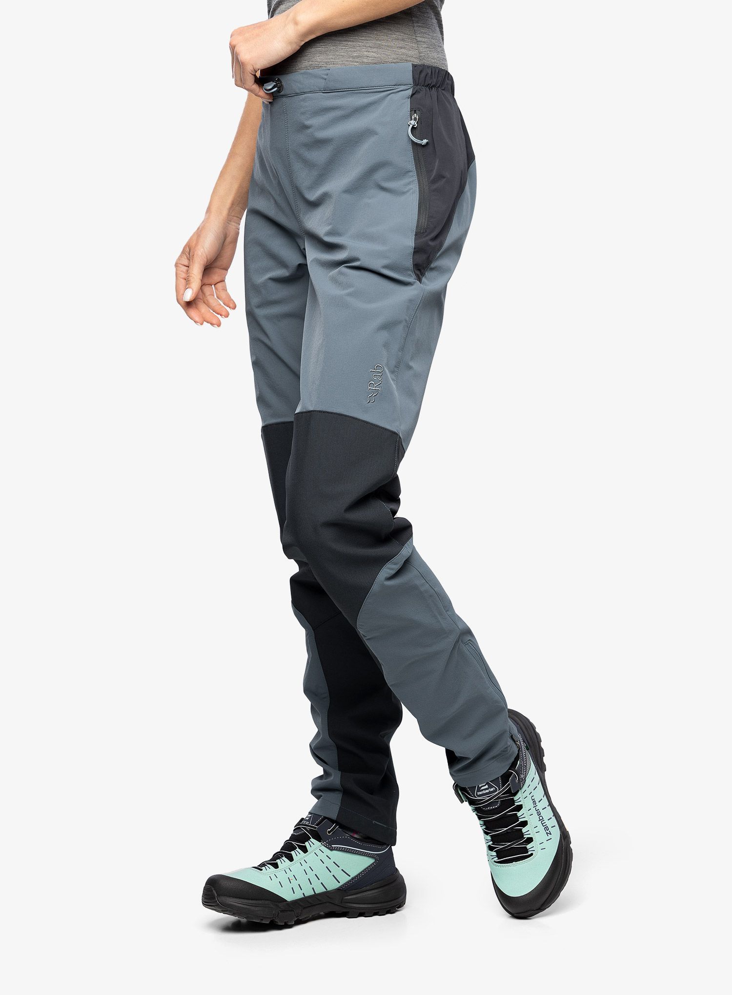 Ženske treking hlače Rab Torque Pants Long - orion blue