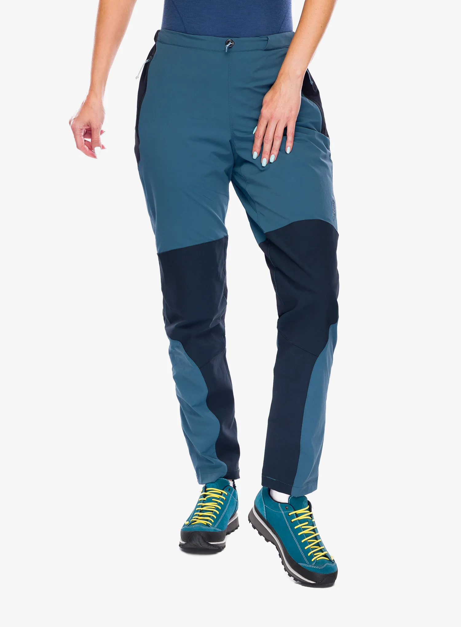 Ženske treking hlače Rab Torque Pants - orion blue