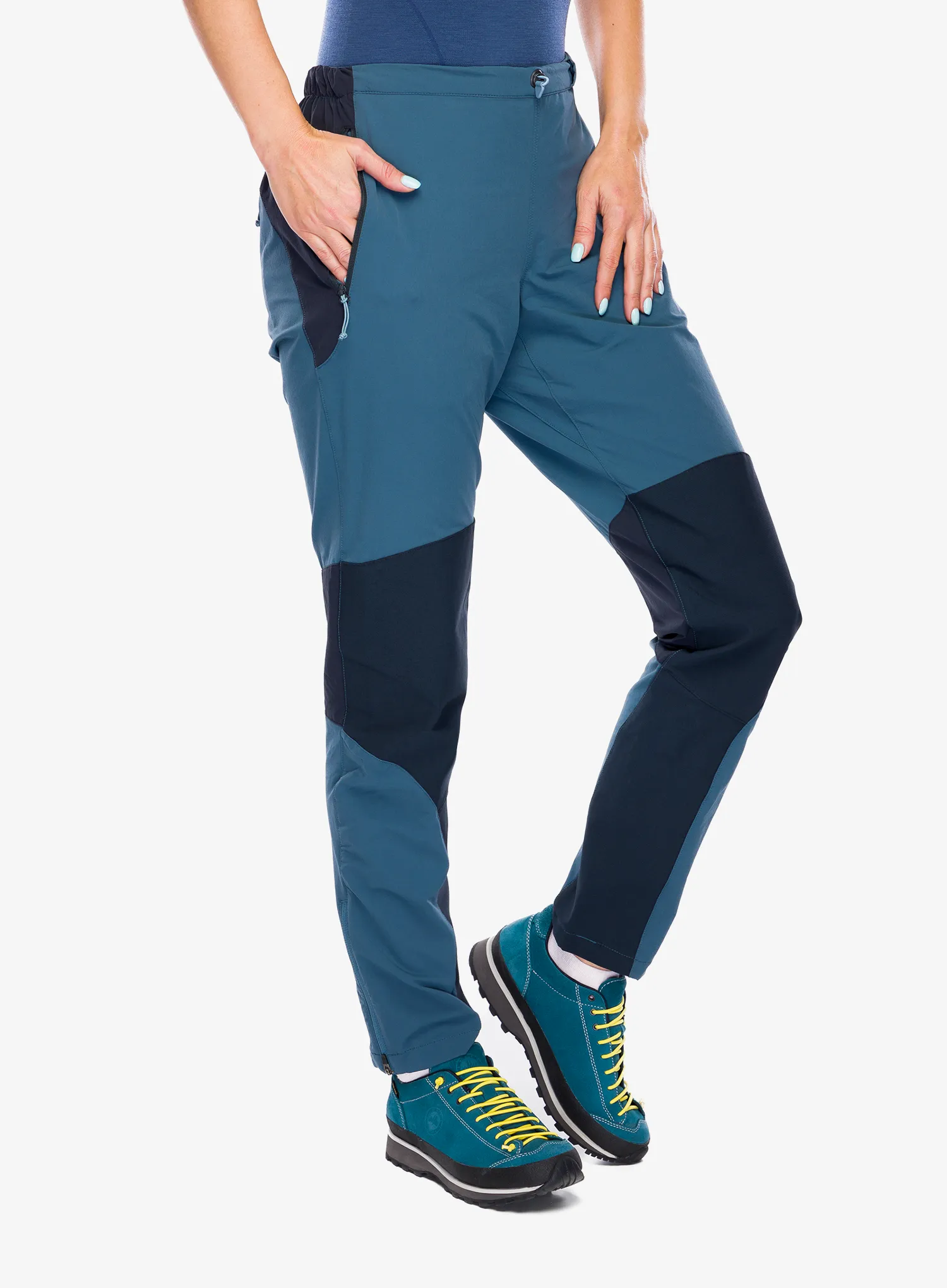 Ženske treking hlače Rab Torque Pants - orion blue