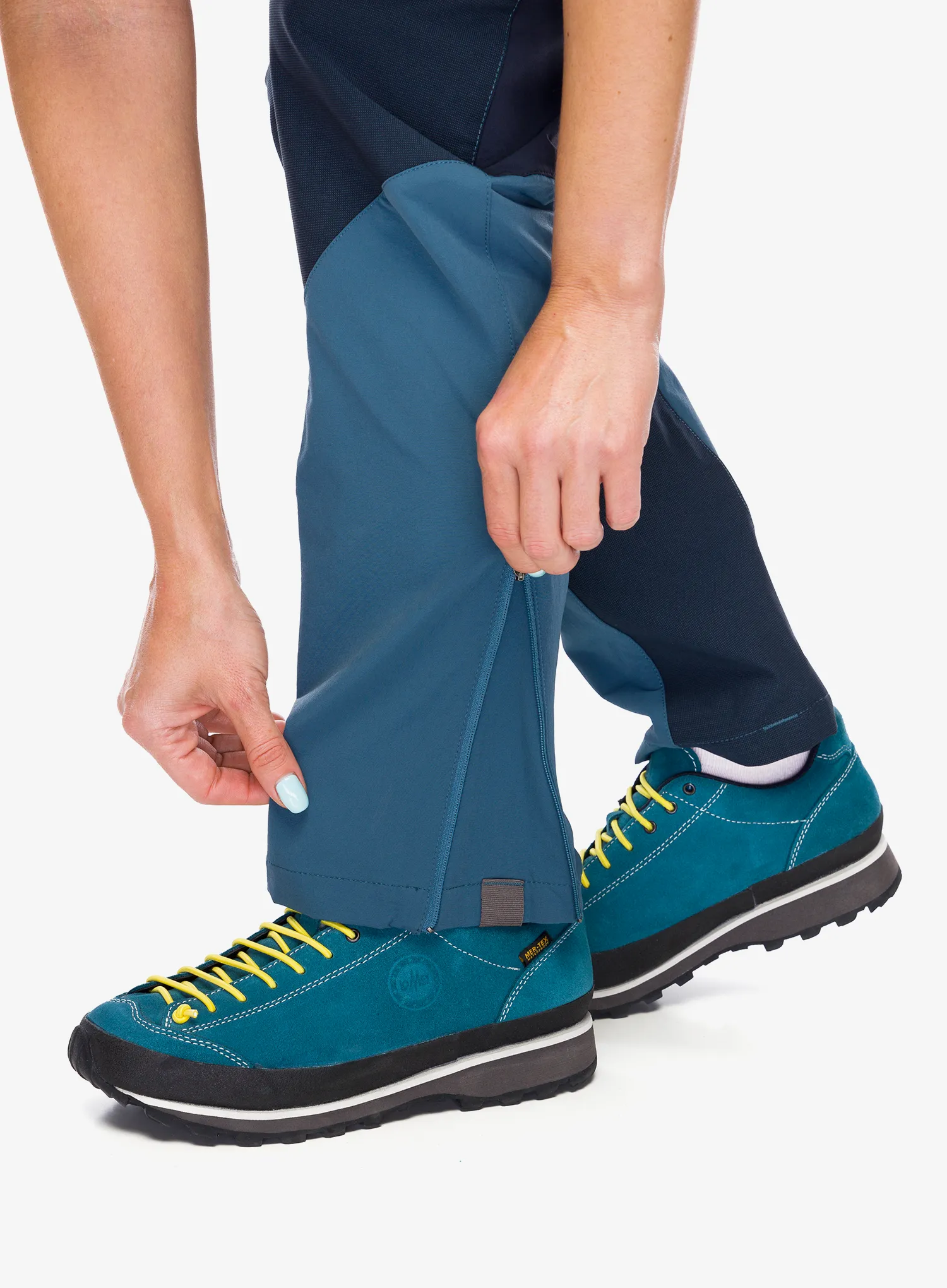 Ženske treking hlače Rab Torque Pants - orion blue