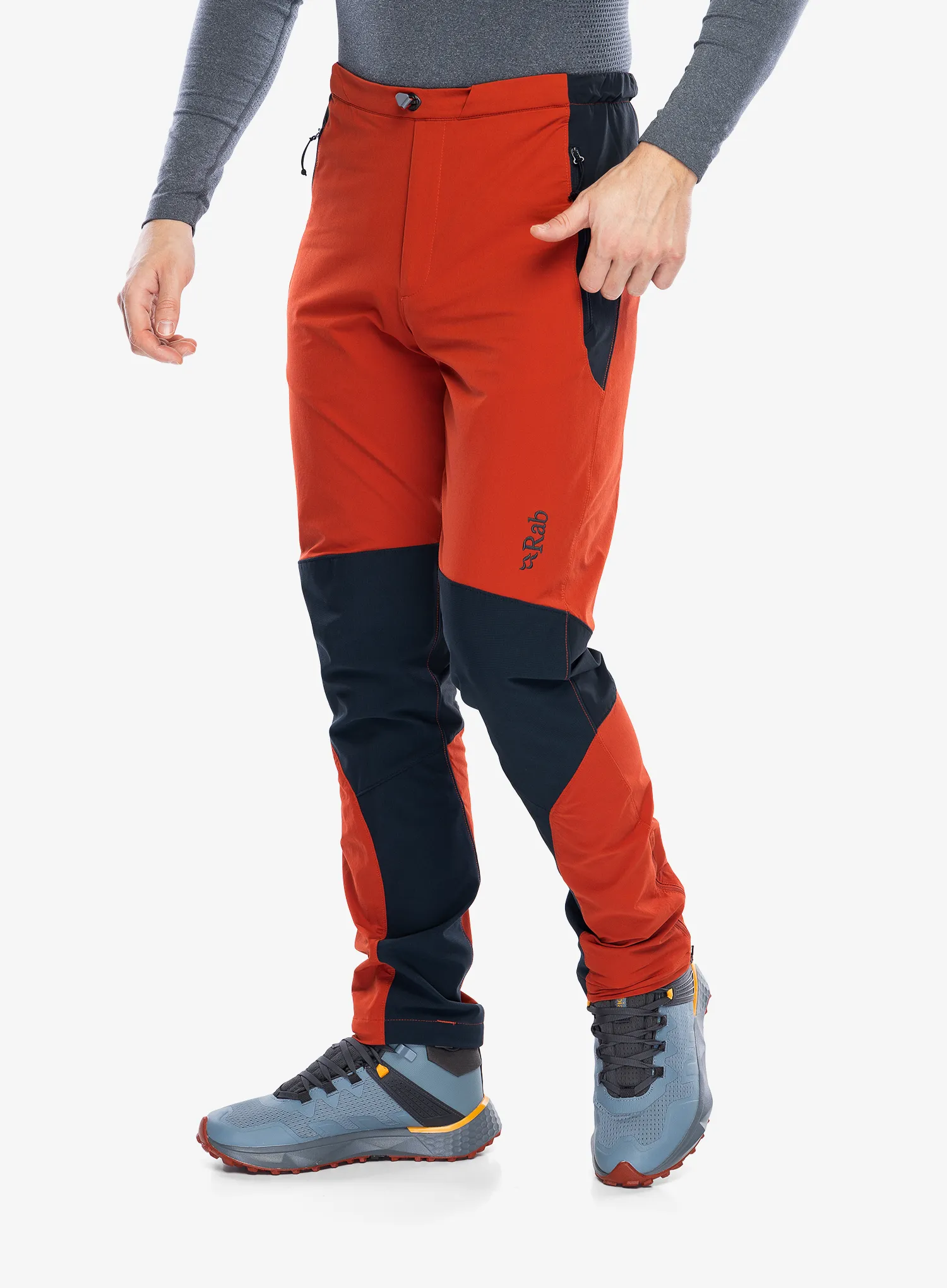 Pohodne hlače Rab Torque Pants - tuscan red