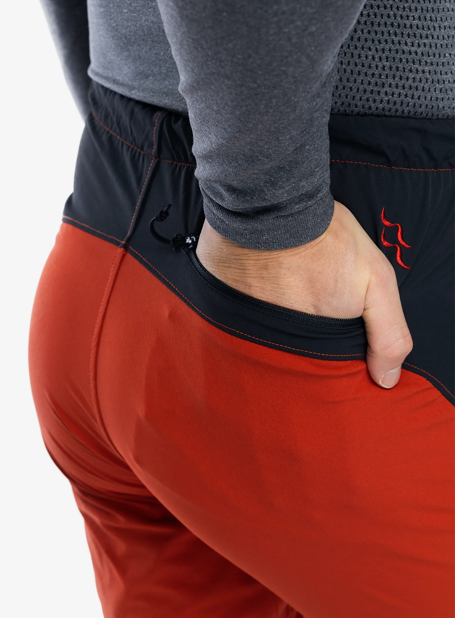 Pohodne hlače Rab Torque Pants - tuscan red