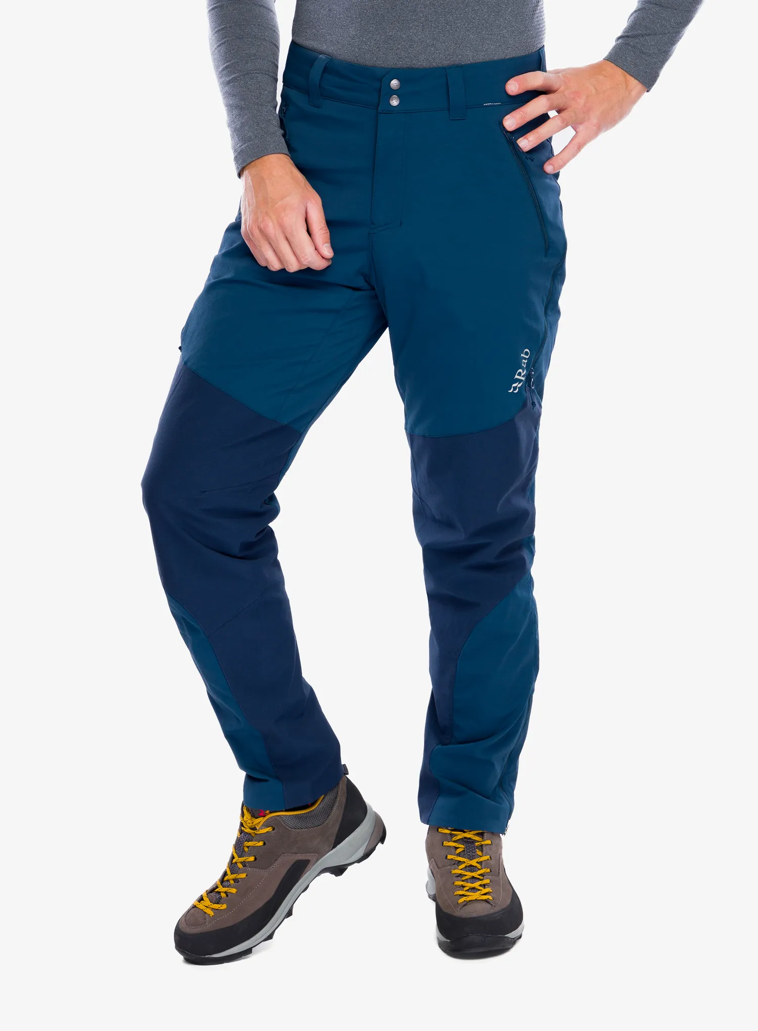 Softshell hlače Rab Torque VR Pants - tempest blue
