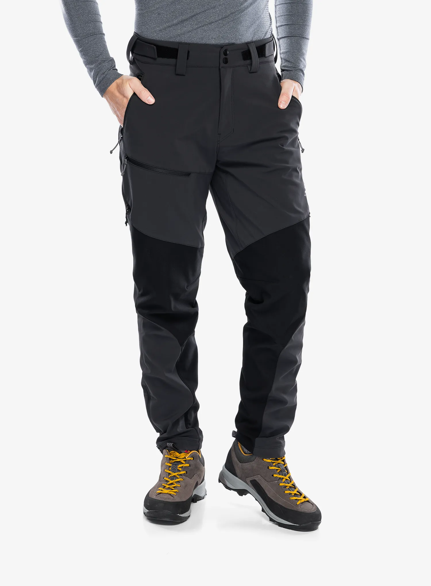 Softshell hlače Rab Torque Winter Pants - black
