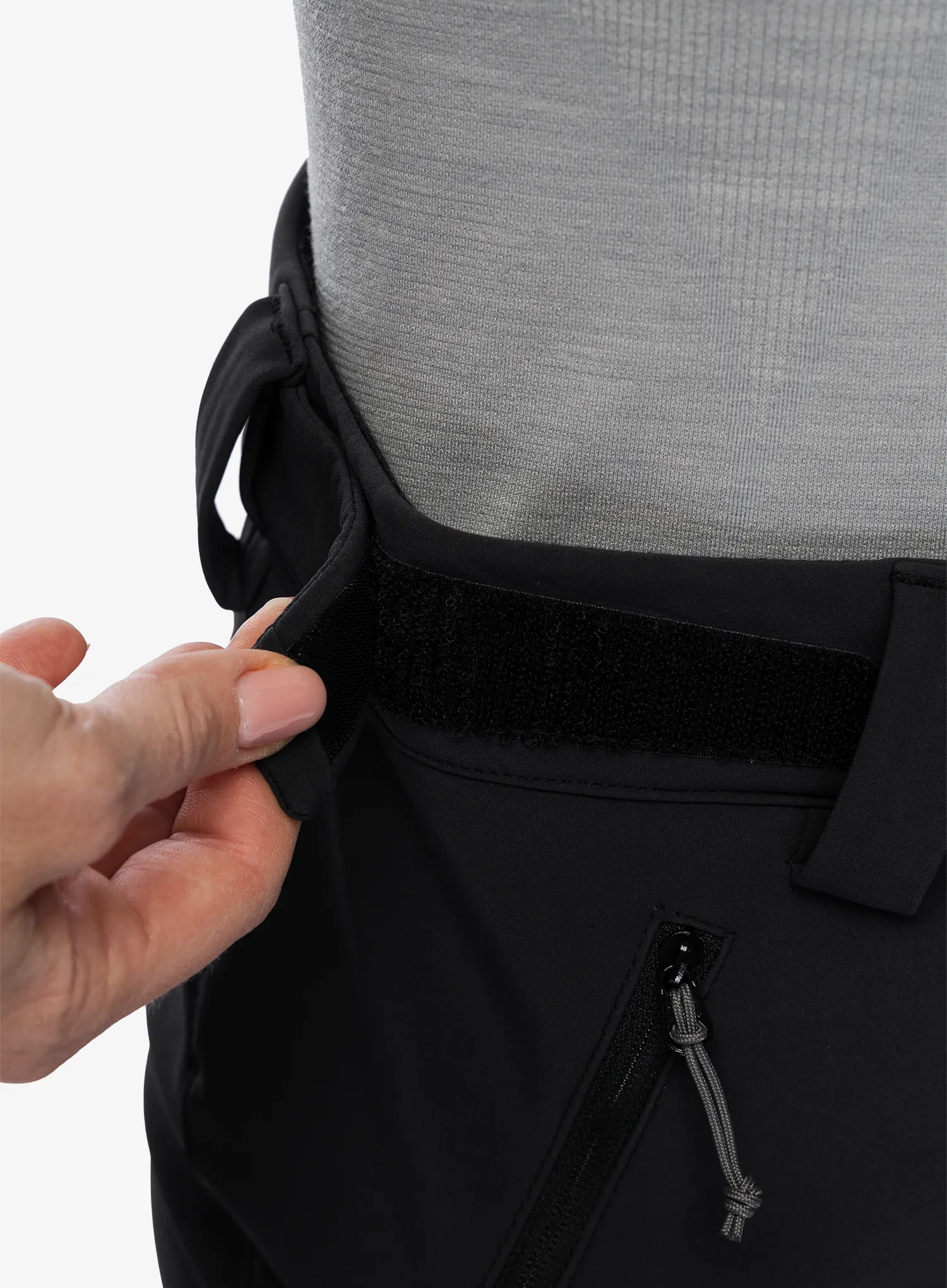 Ženske softshell hlače Rab Torque Winter Pants - black
