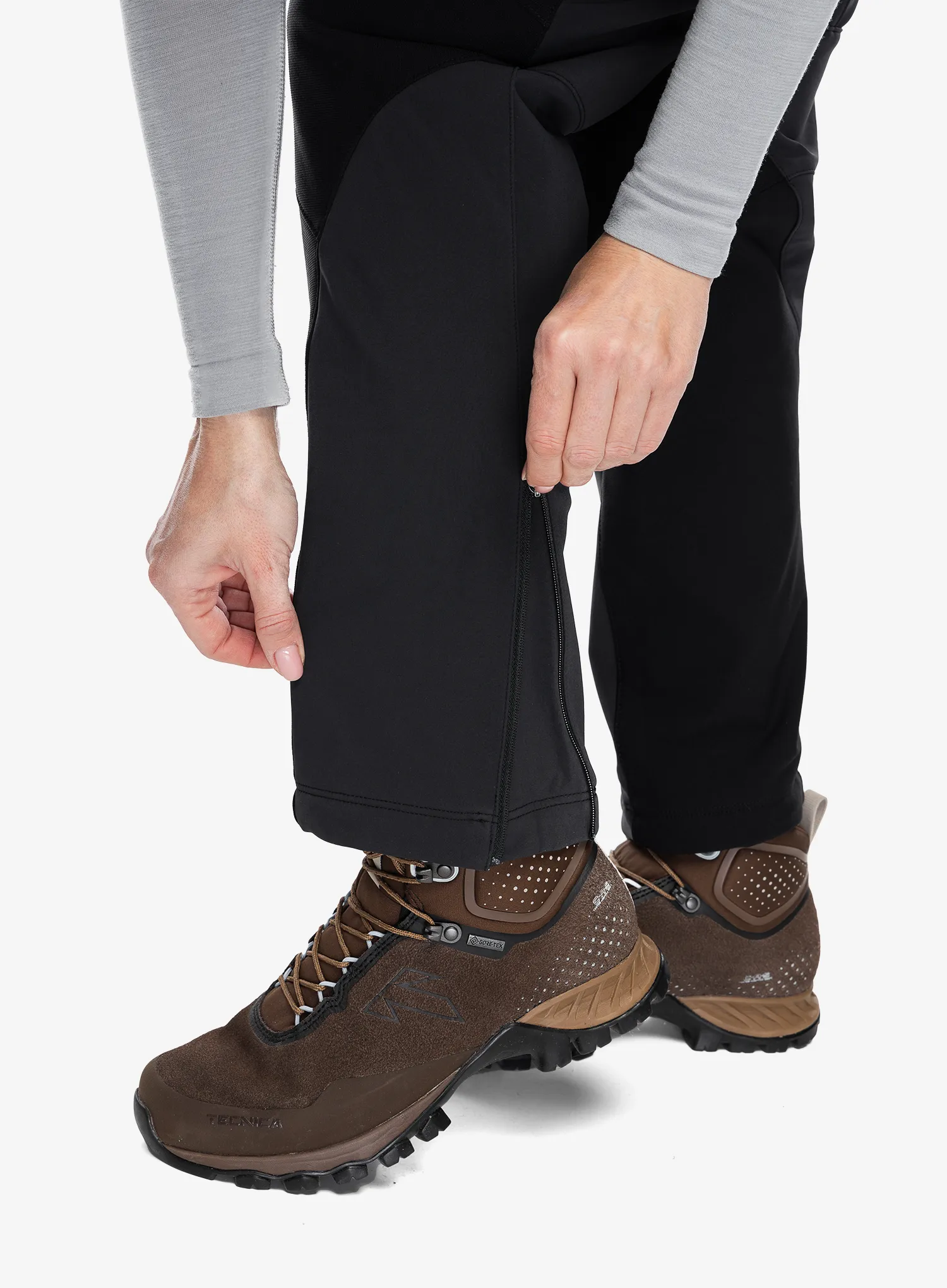 Ženske softshell hlače Rab Torque Winter Pants - black