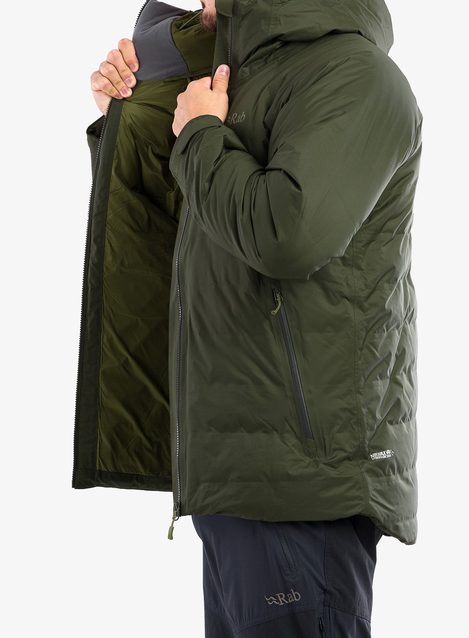 Puhovka Rab Valiance Jacket - army