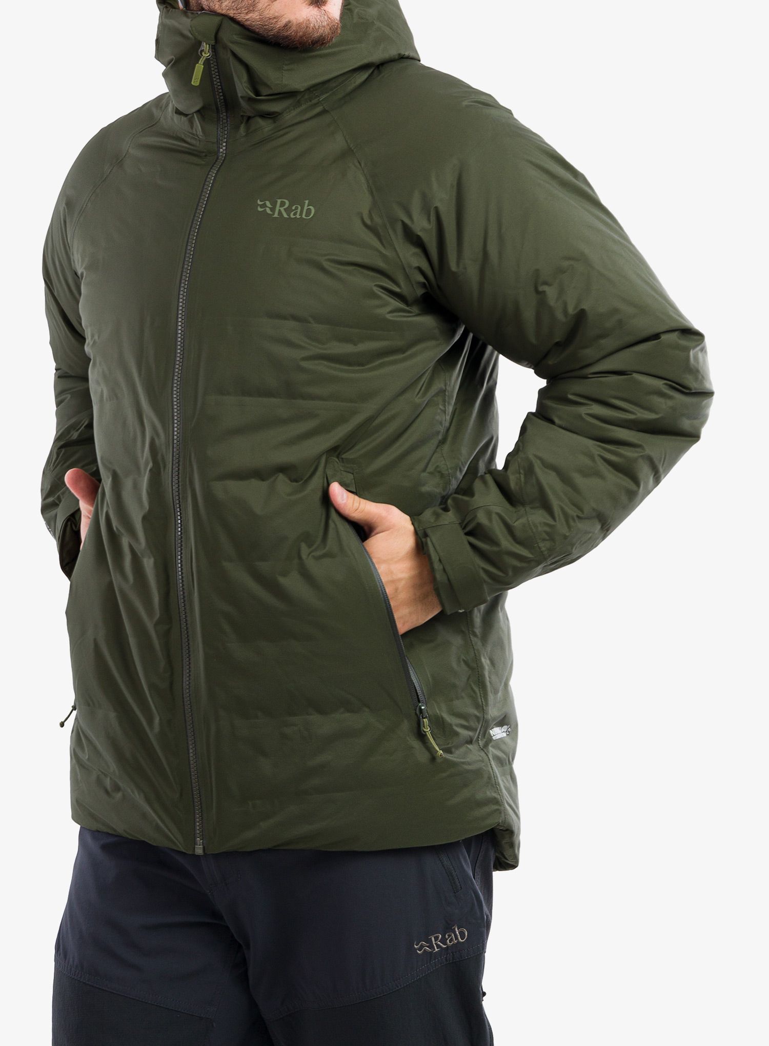Puhovka Rab Valiance Jacket - army