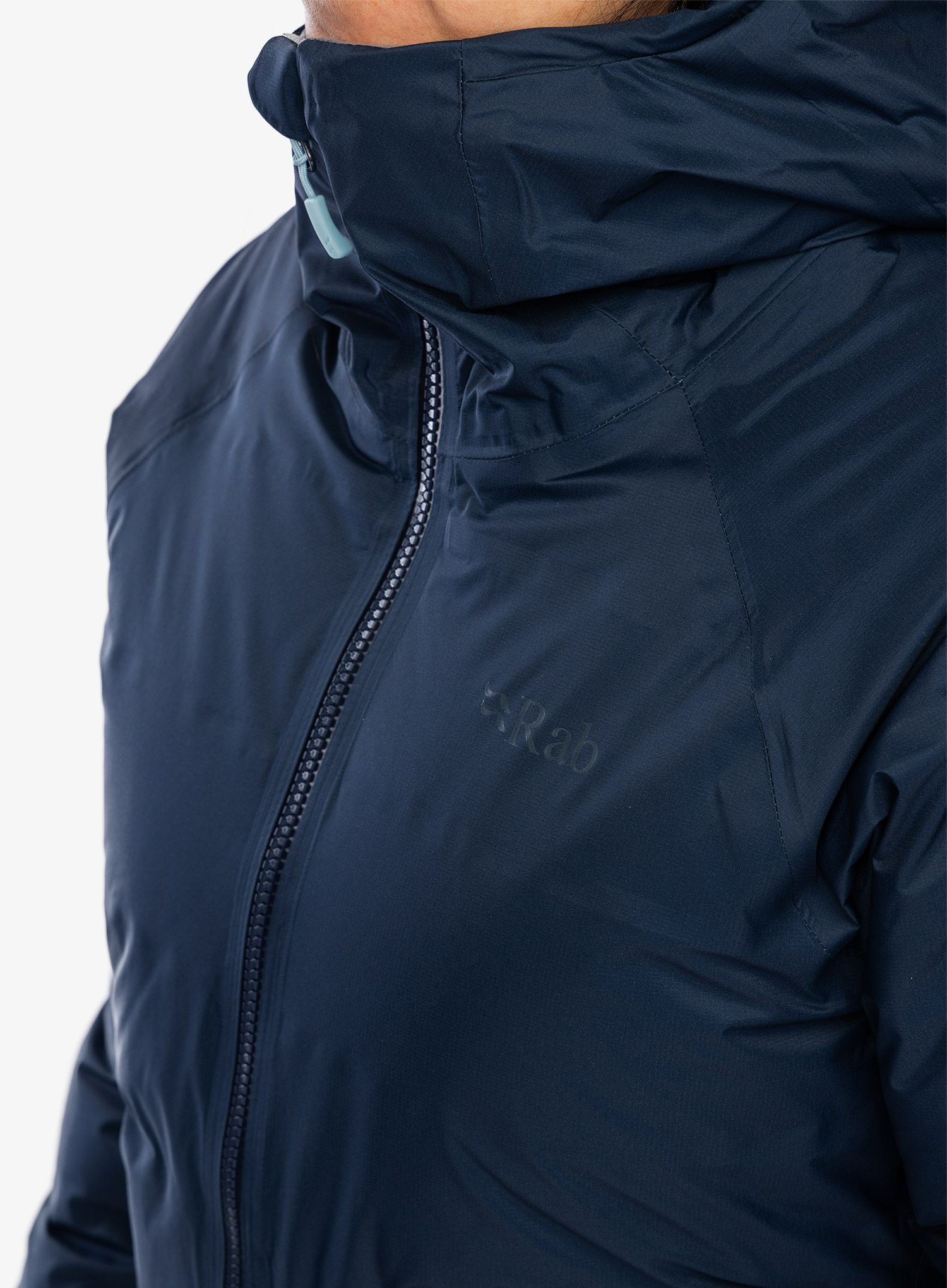 Ženska puhovka Rab Valiance Jacket - deep ink