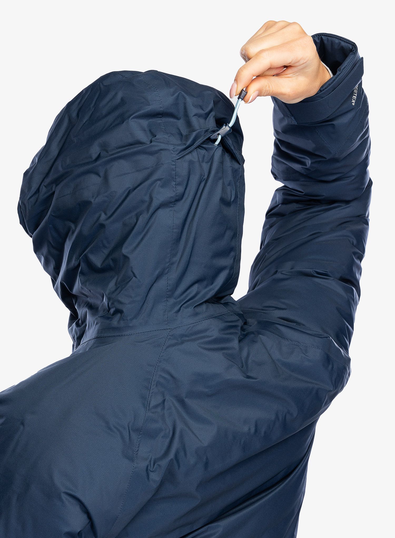 Ženska puhovka Rab Valiance Jacket - deep ink