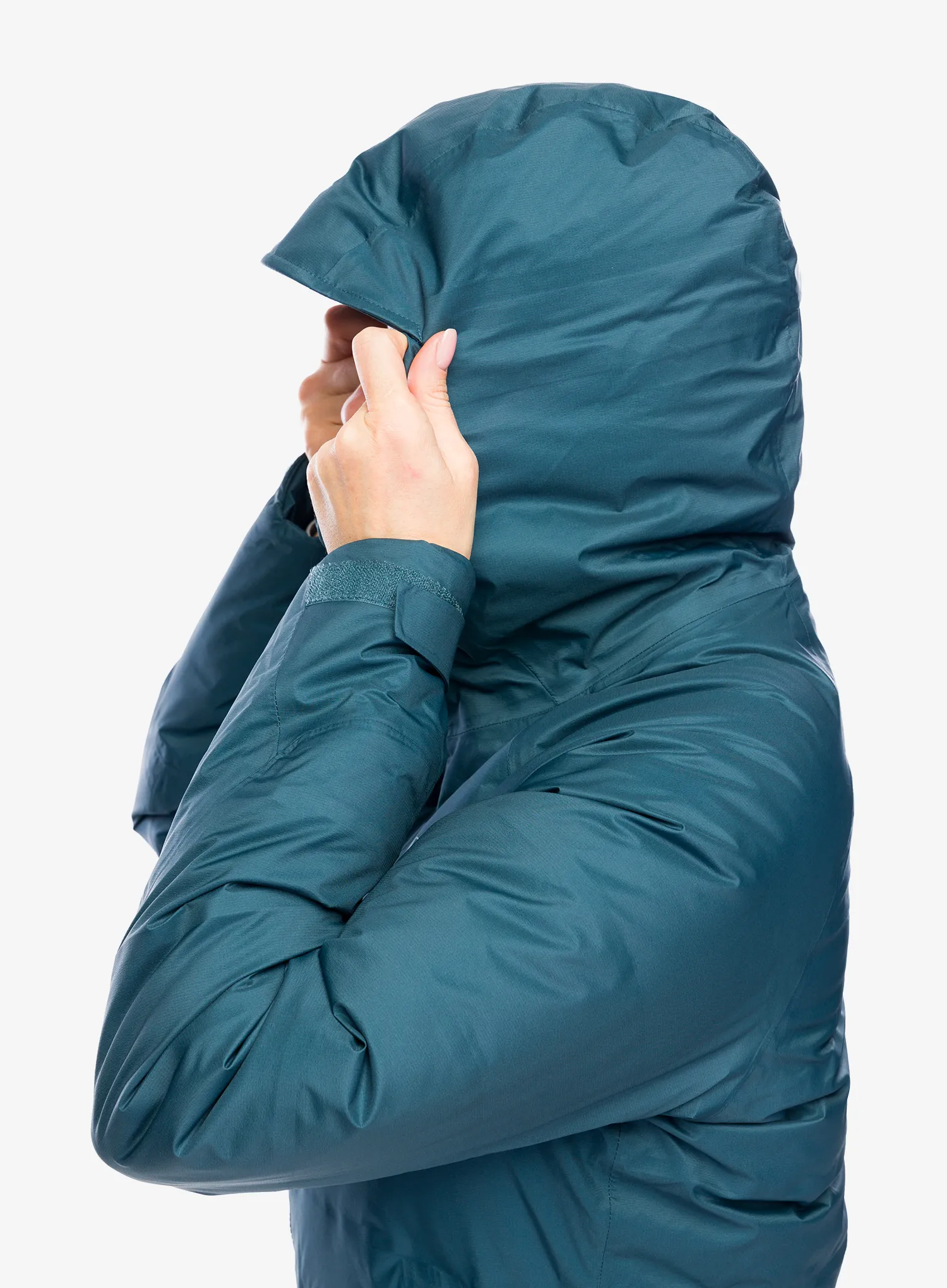 Ženska puhovka Rab Valiance Jacket - orion blue