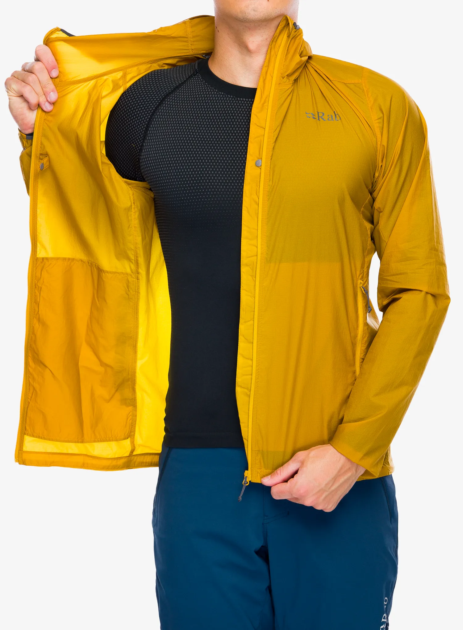 Vetrovka Rab Vital Hoody - sahara