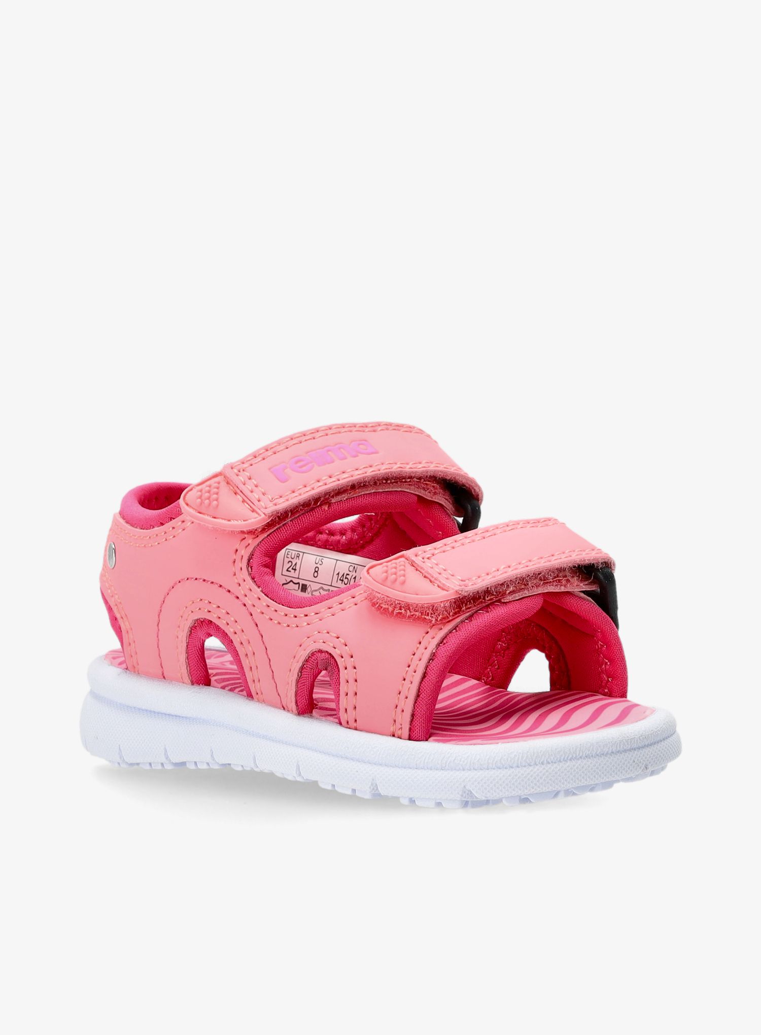Dekliški sandali Reima Bungee - sunset pink