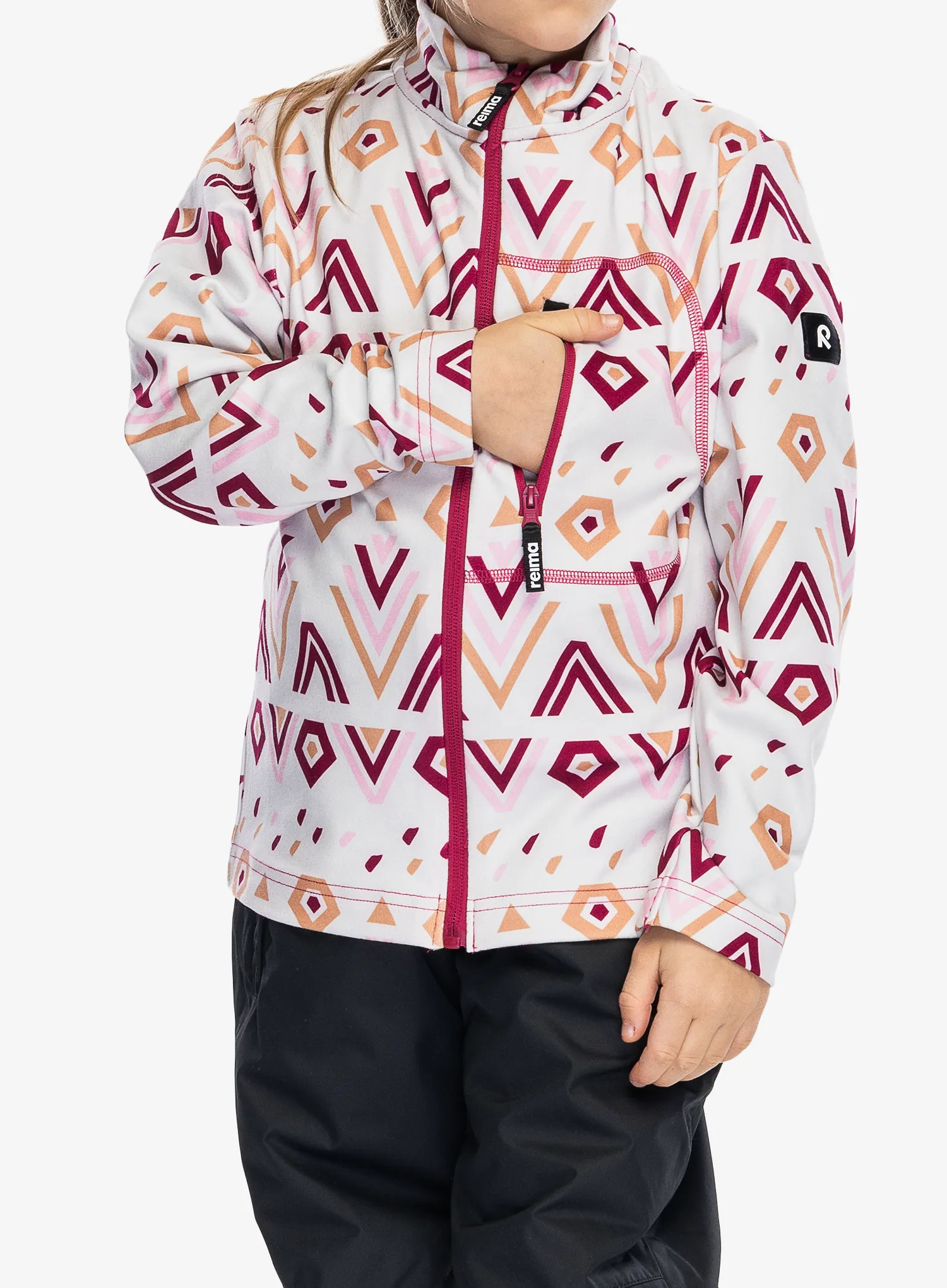 Dekliška jopica Reima Iisisti - cool burgundy