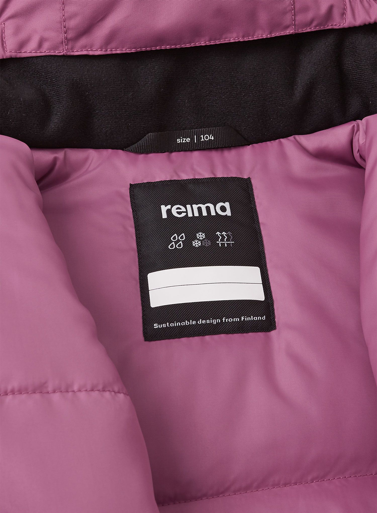 Kombinezoni za deklice Reima Kaunisto - red violet