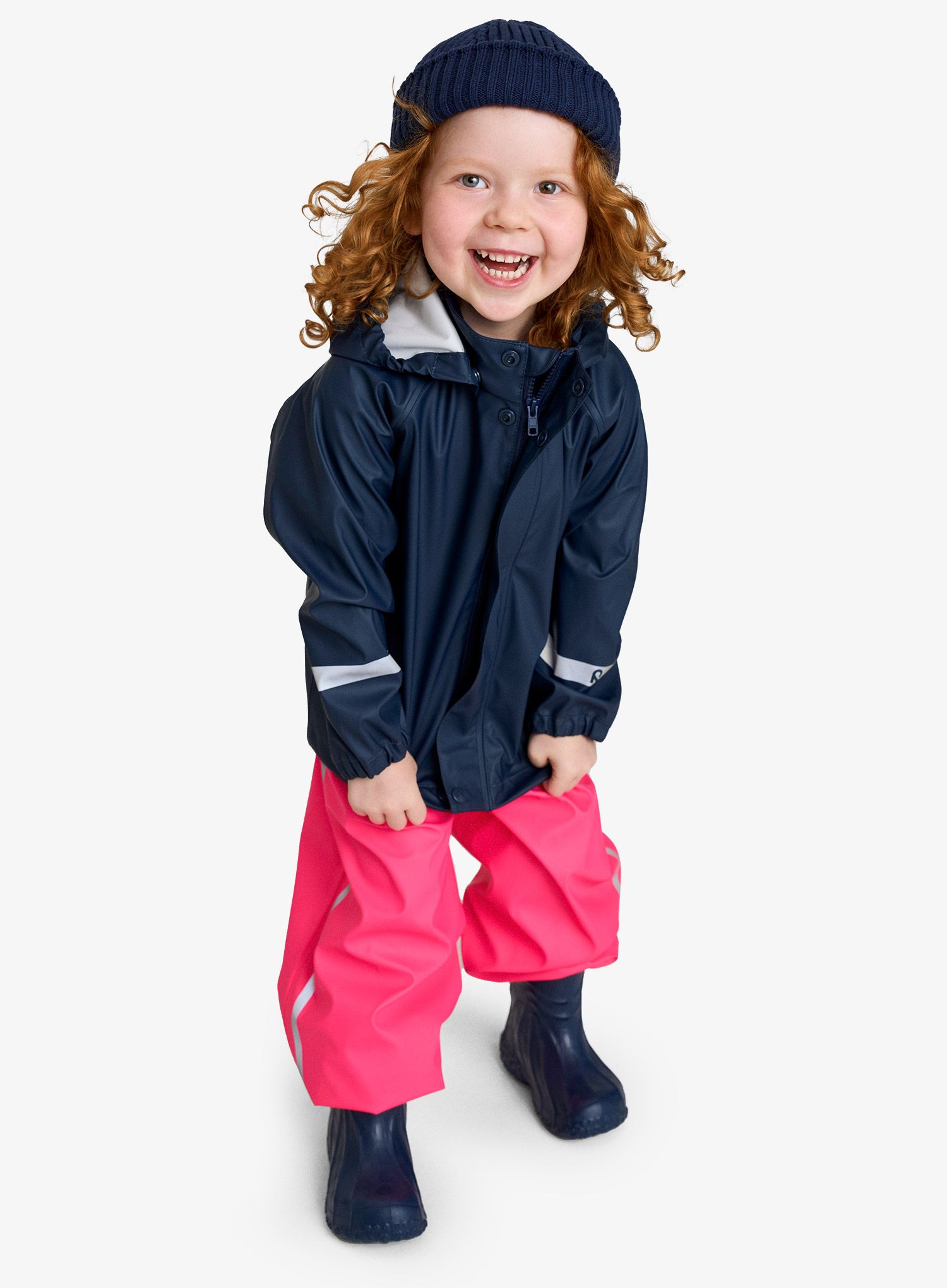Otroška jakna Reima Lampi - navy