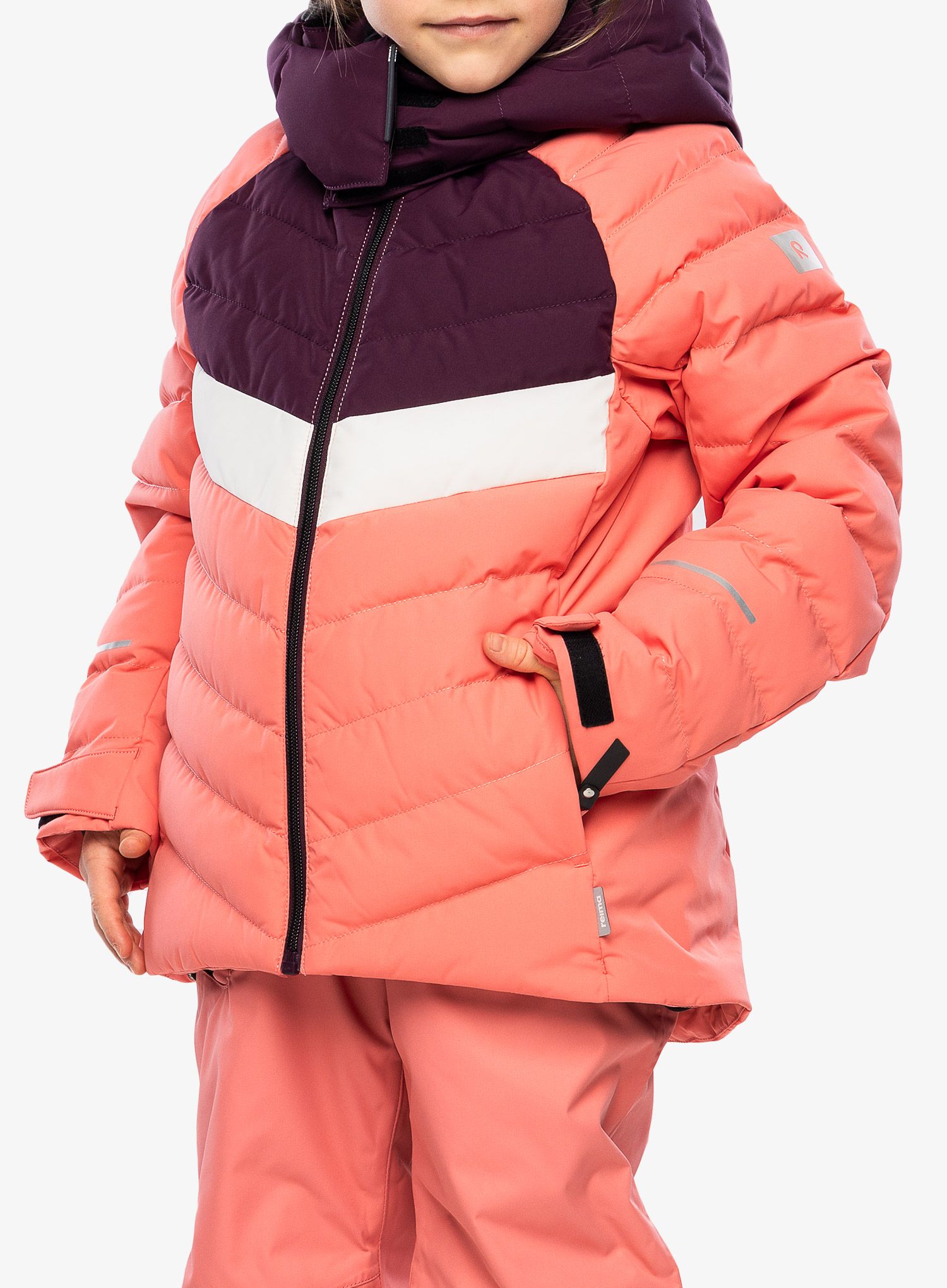 Dekliška jakna Reima Luppo - pink coral