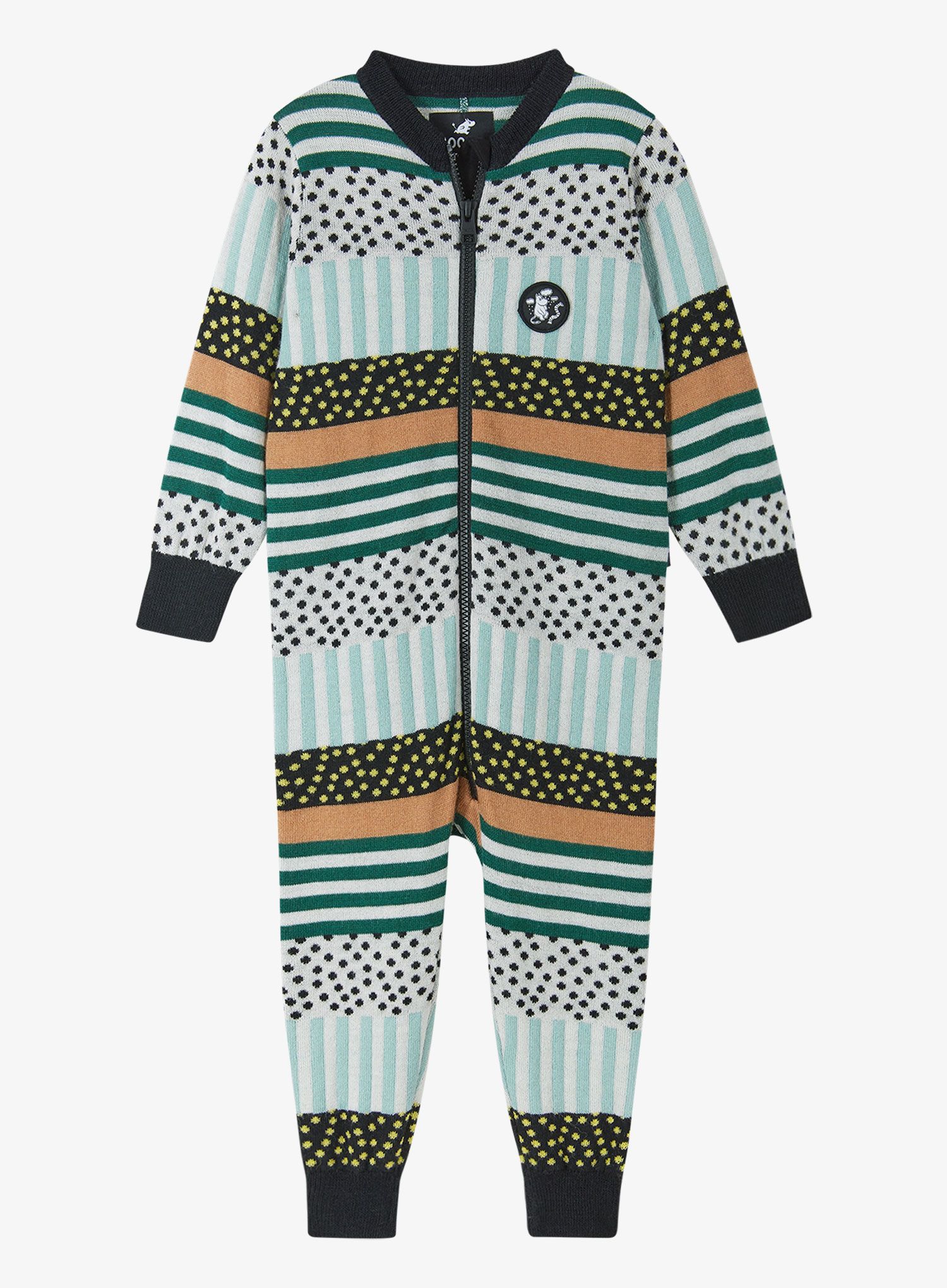 Detská kombinéza Reima Moomin Delvis - cool green