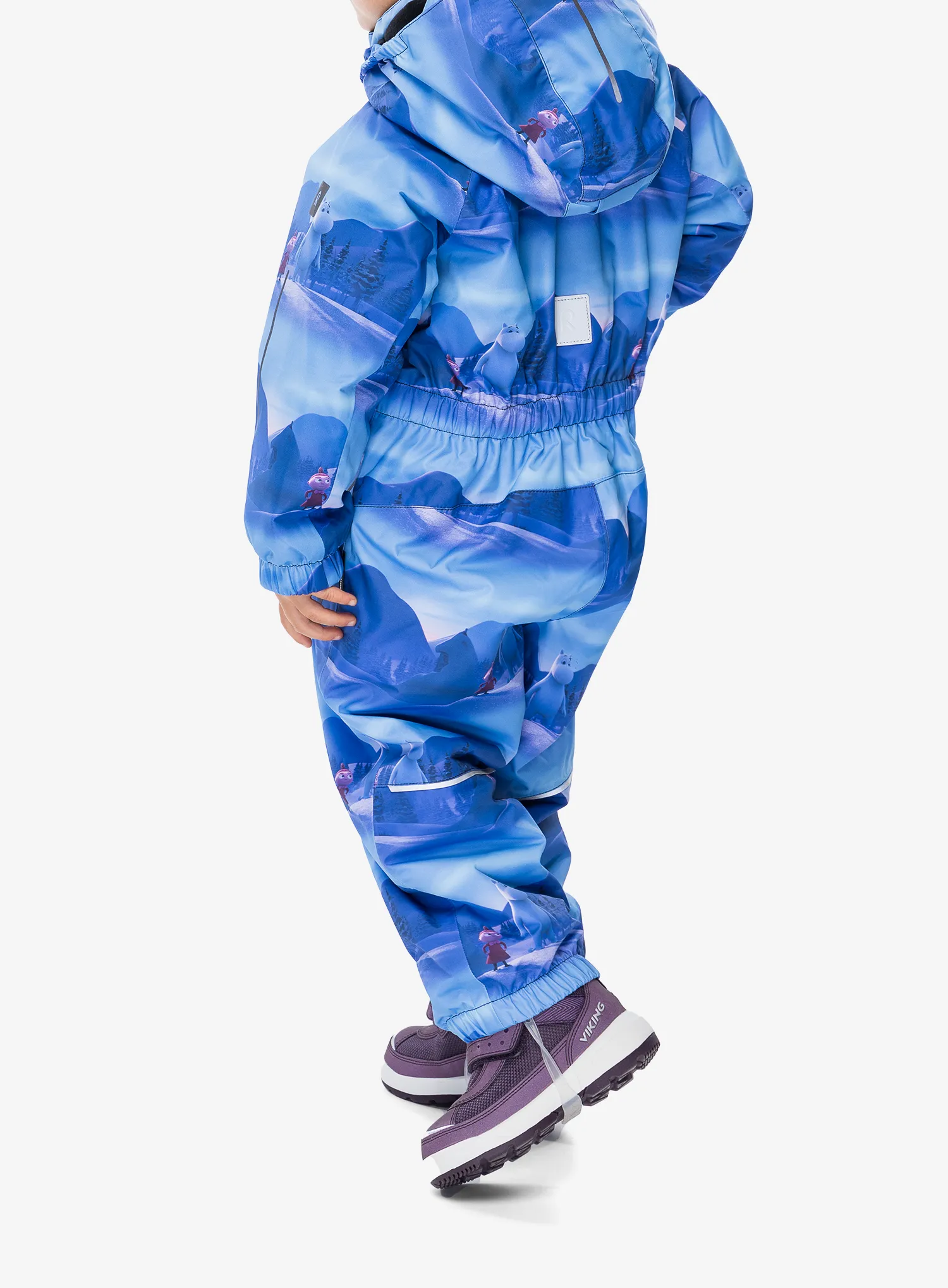 Detská kombinéza Reima Moomin Lyster - frozen blue