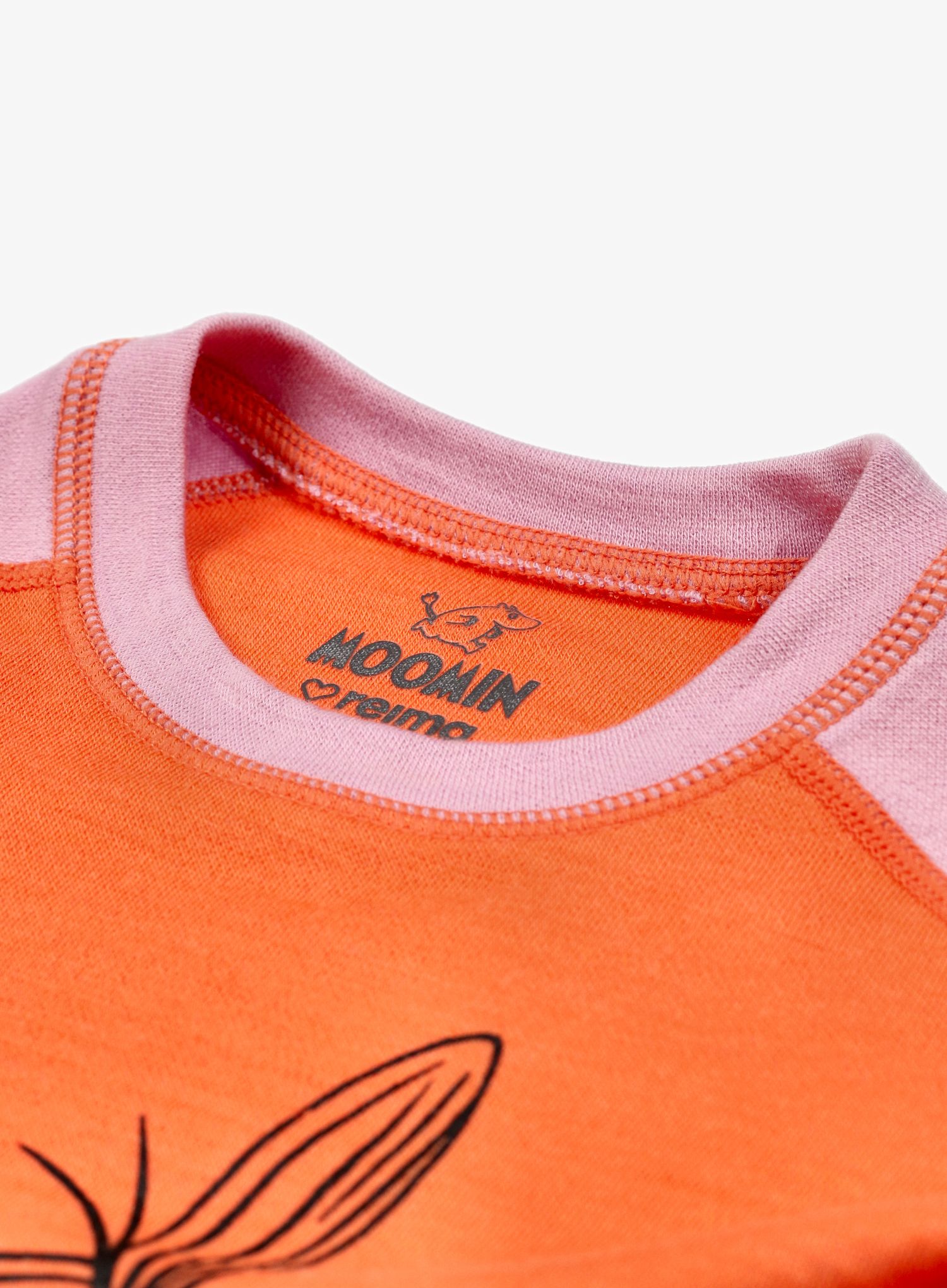Otroška majica Reima Moomin Tindra - cantaloupe orange