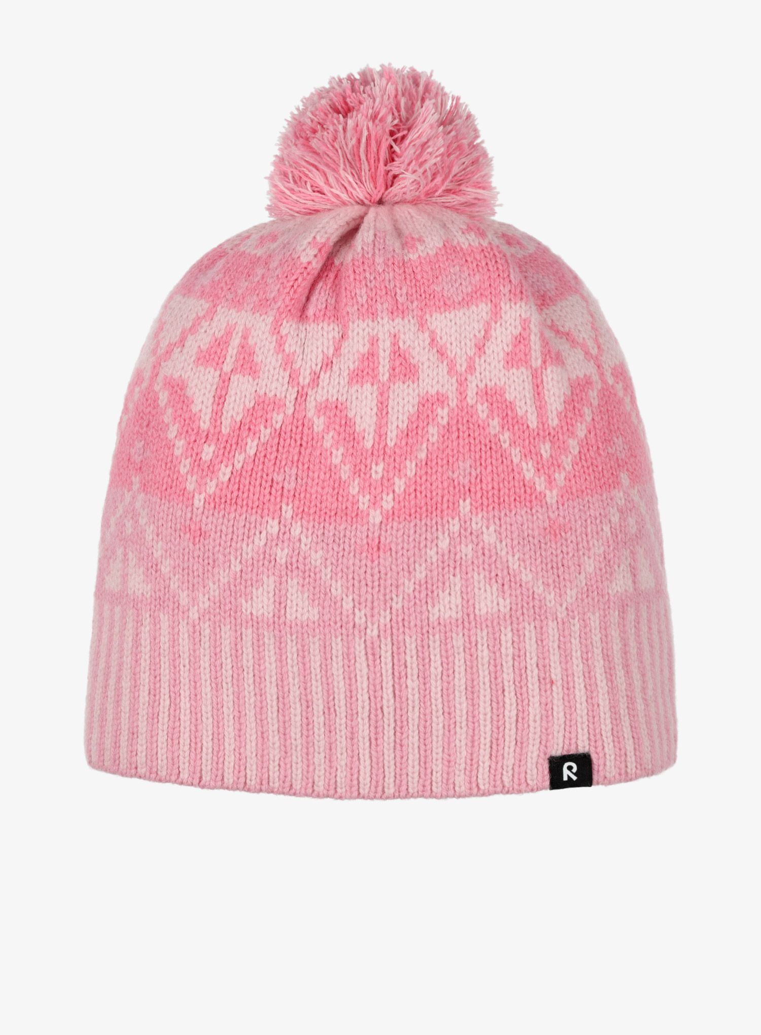 Dekliška kapa Reima Pohjoinen - grey pink
