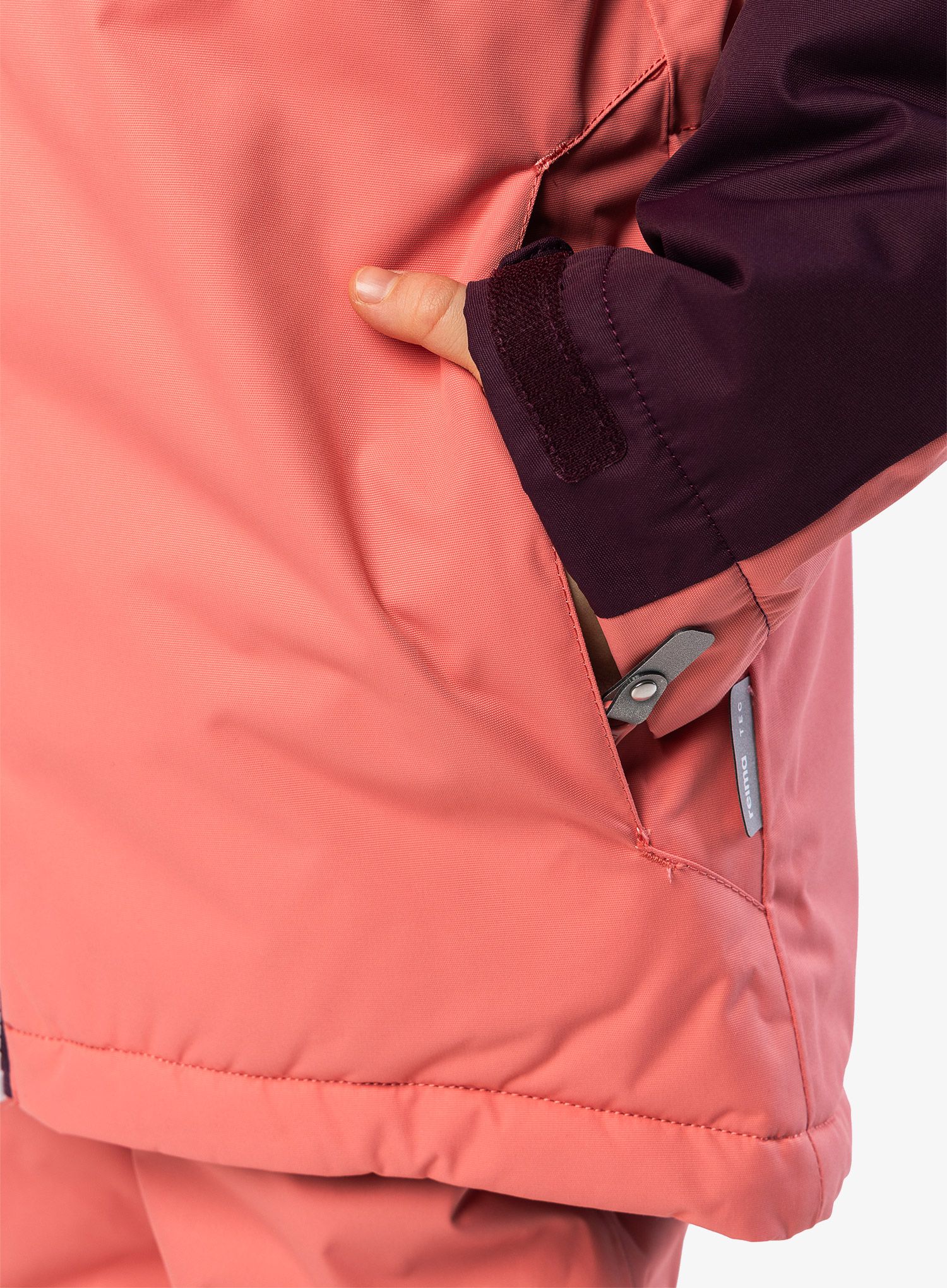 Dekliška jakna Reima Salla - pink coral