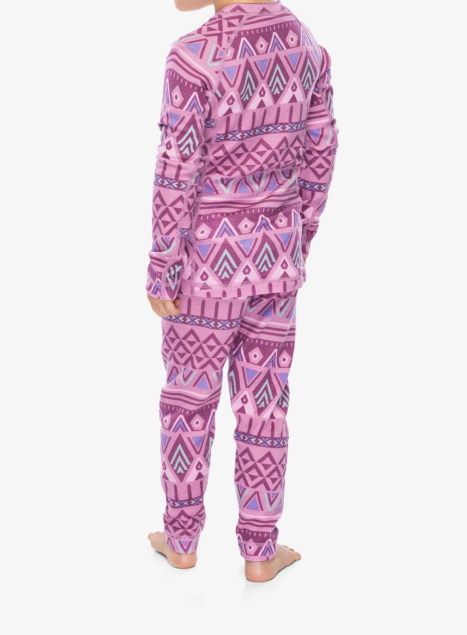 Dekliško termo spodnje perilo Reima Taitoa - grey pink
