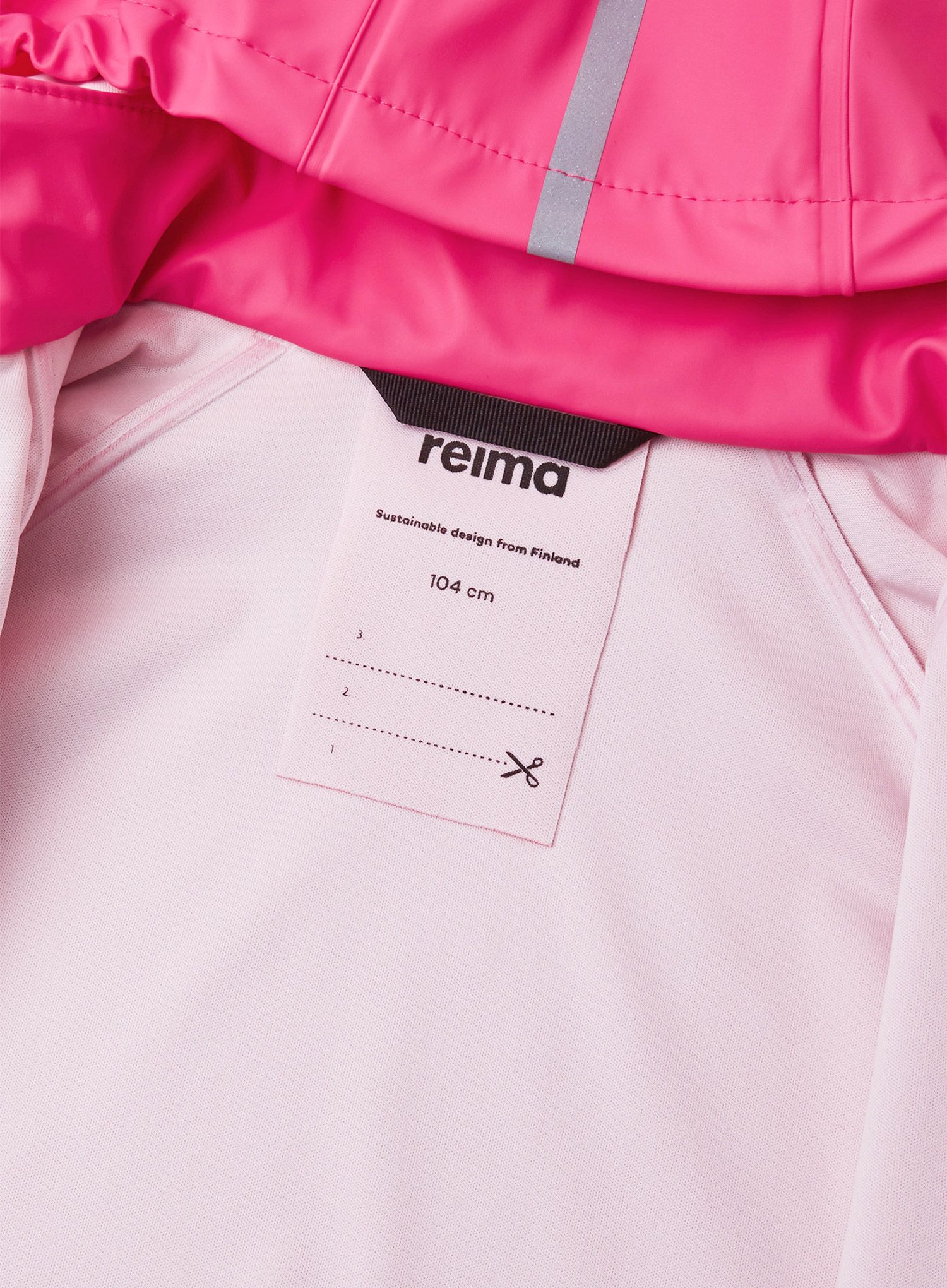 Dežni komplet Reima Thiku - candy pink