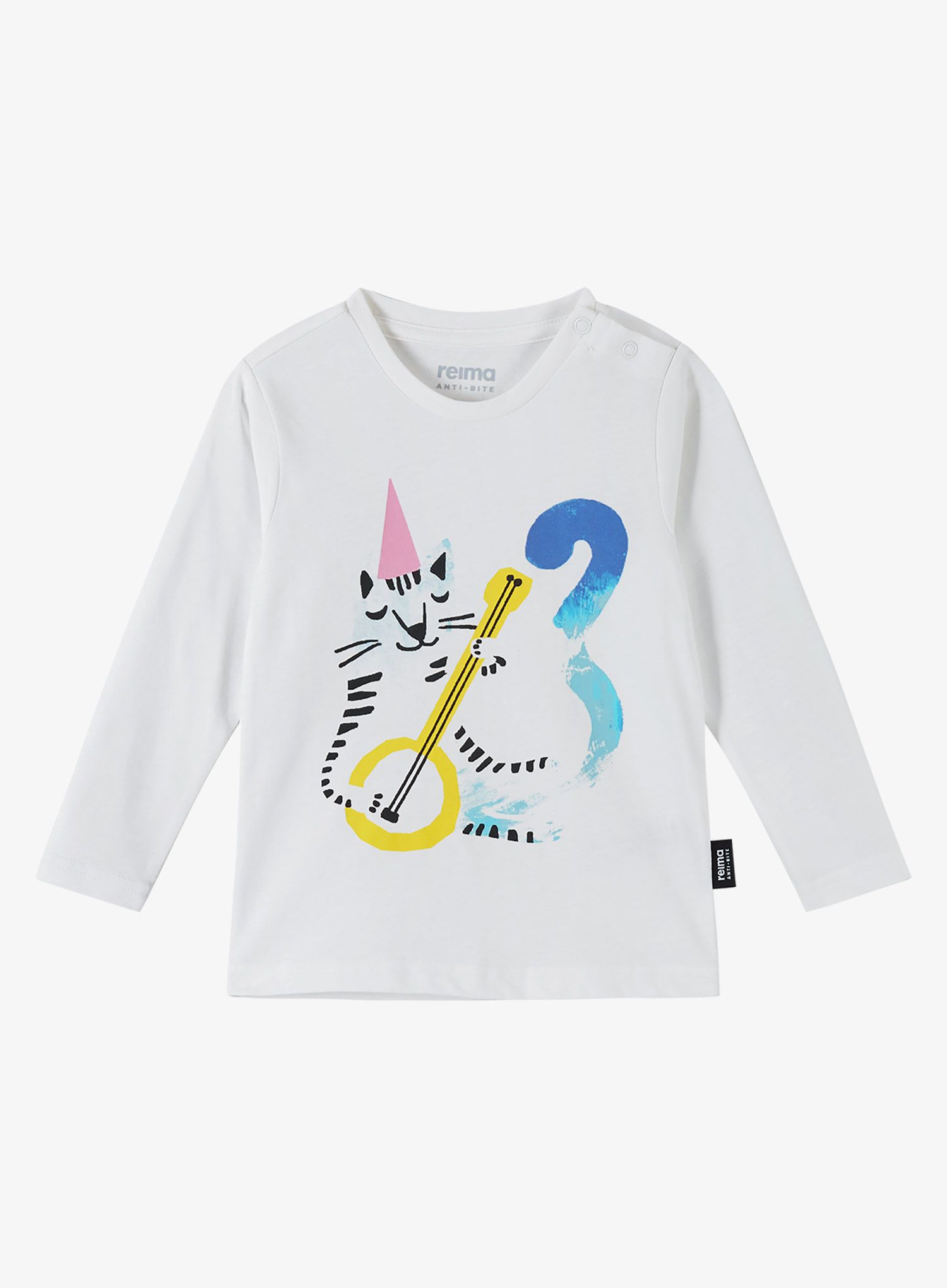 Otroška majica Reima Varmana - off white