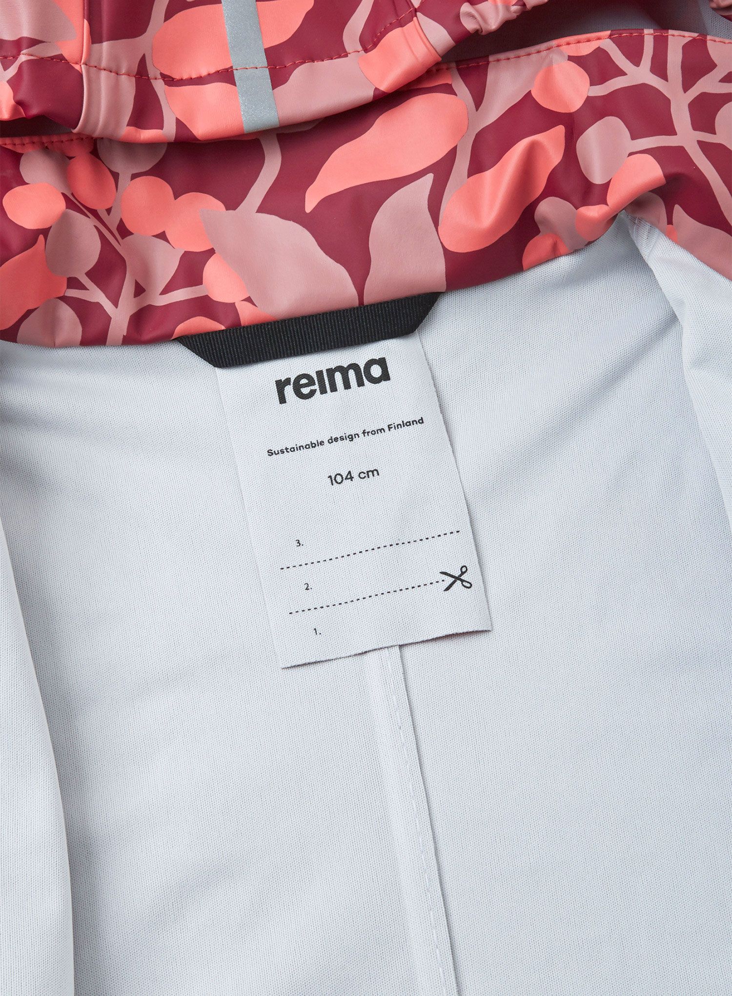 Dekliška jakna Reima Vatten - jam red