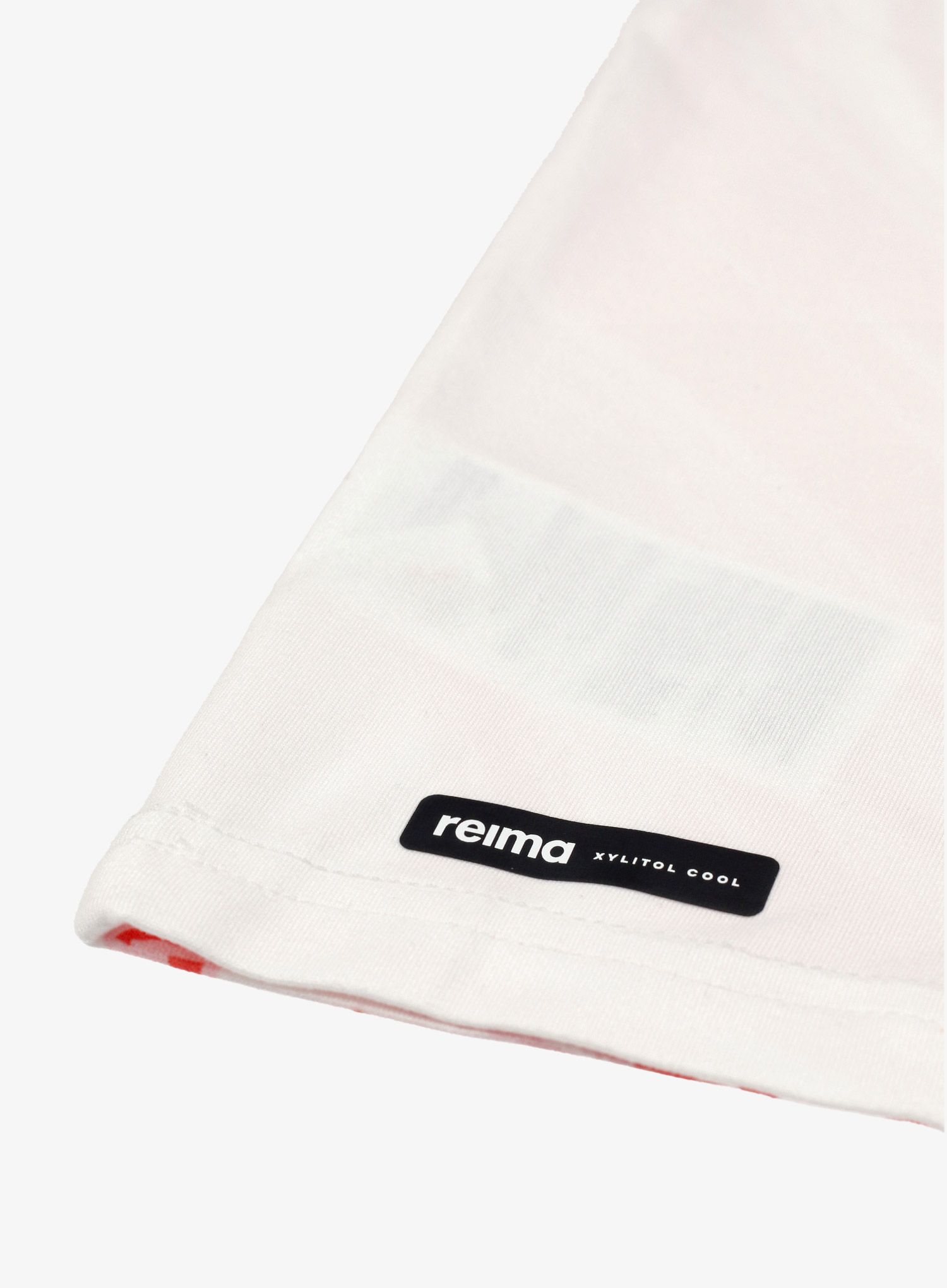 Dekliška majica Reima Vauhdikas - off white/red