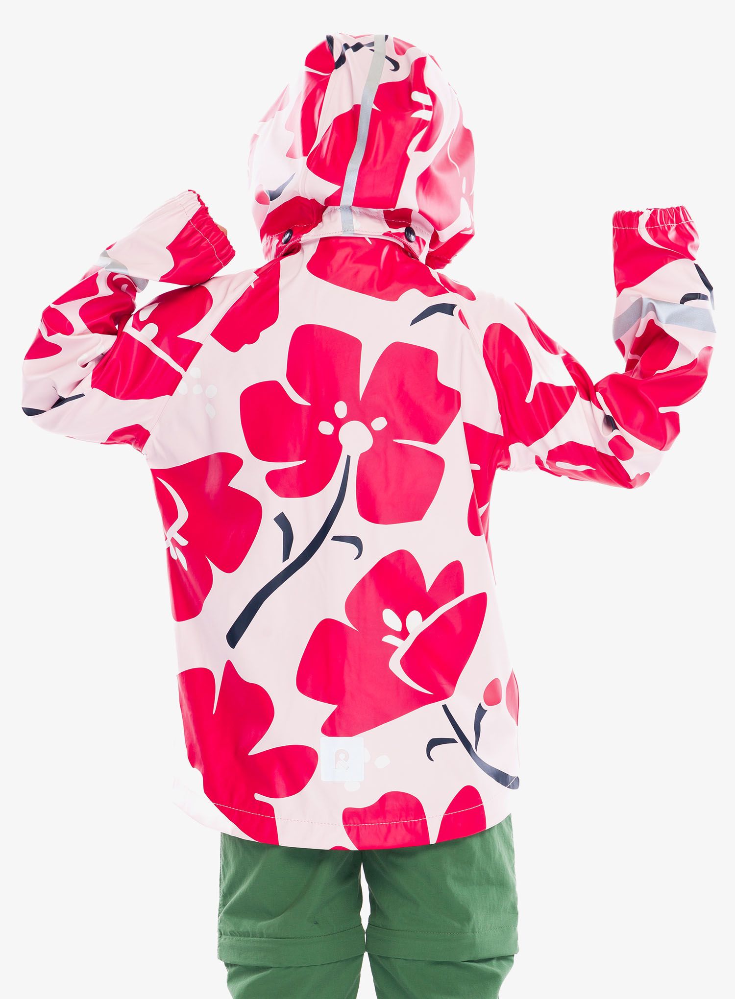 Otroška jakna Reima Vesi - pale rose