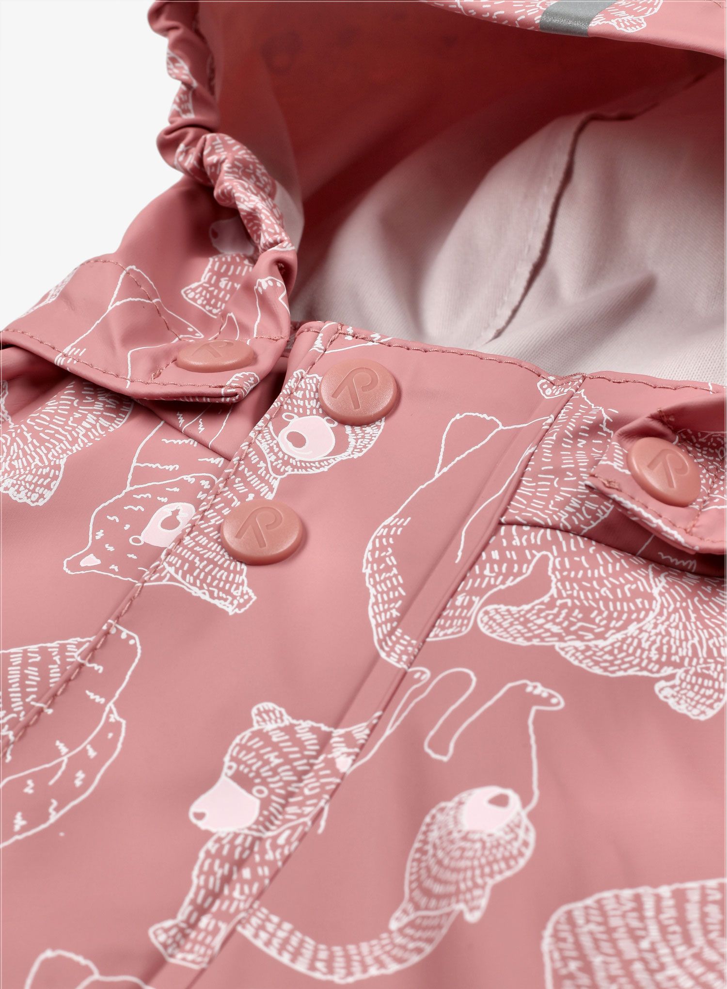 Otroška jakna Reima Vesi - rose blush