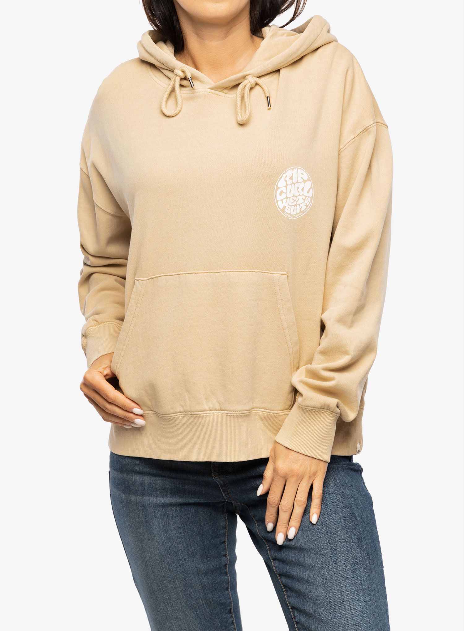 Jopica s kapuco Rip Curl Icons Of Surf Hood - natural