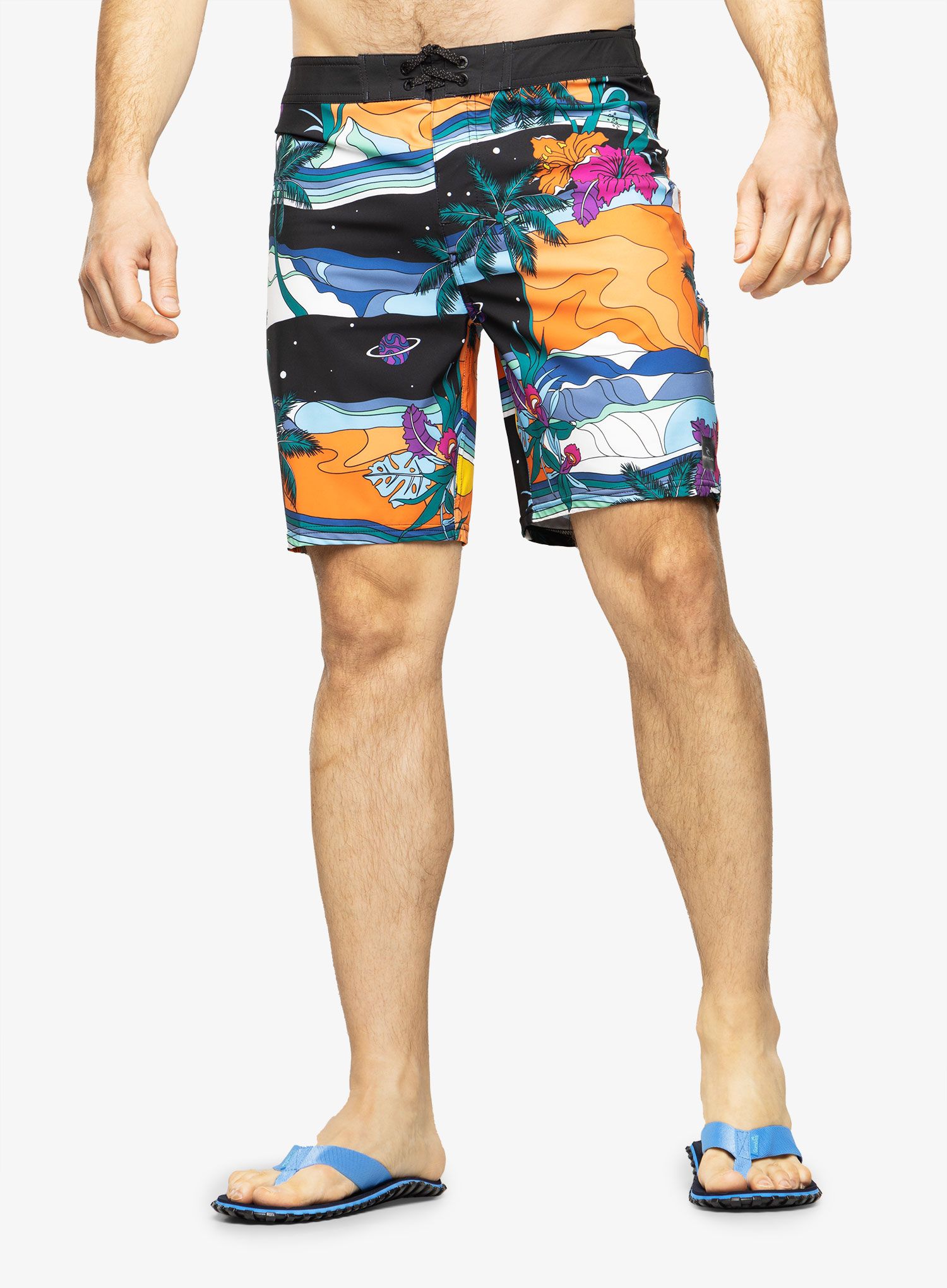 Kratke hlače Rip Curl Mirage Postcards - black