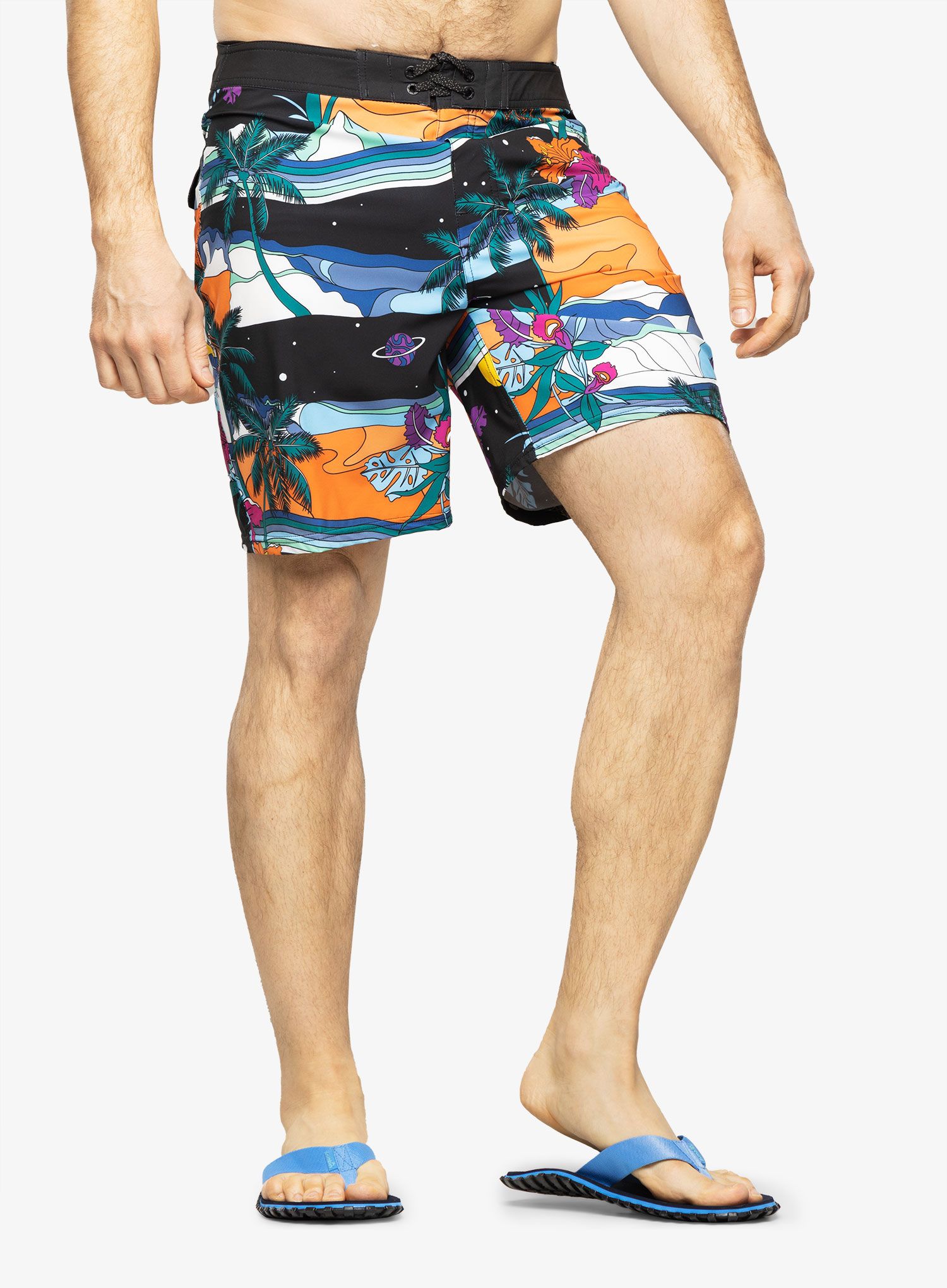Kratke hlače Rip Curl Mirage Postcards - black