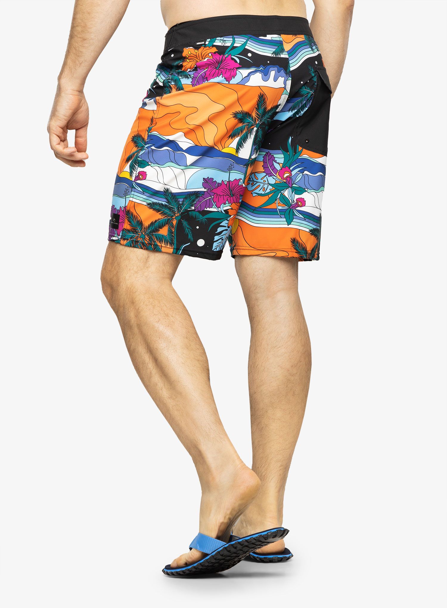 Kratke hlače Rip Curl Mirage Postcards - black