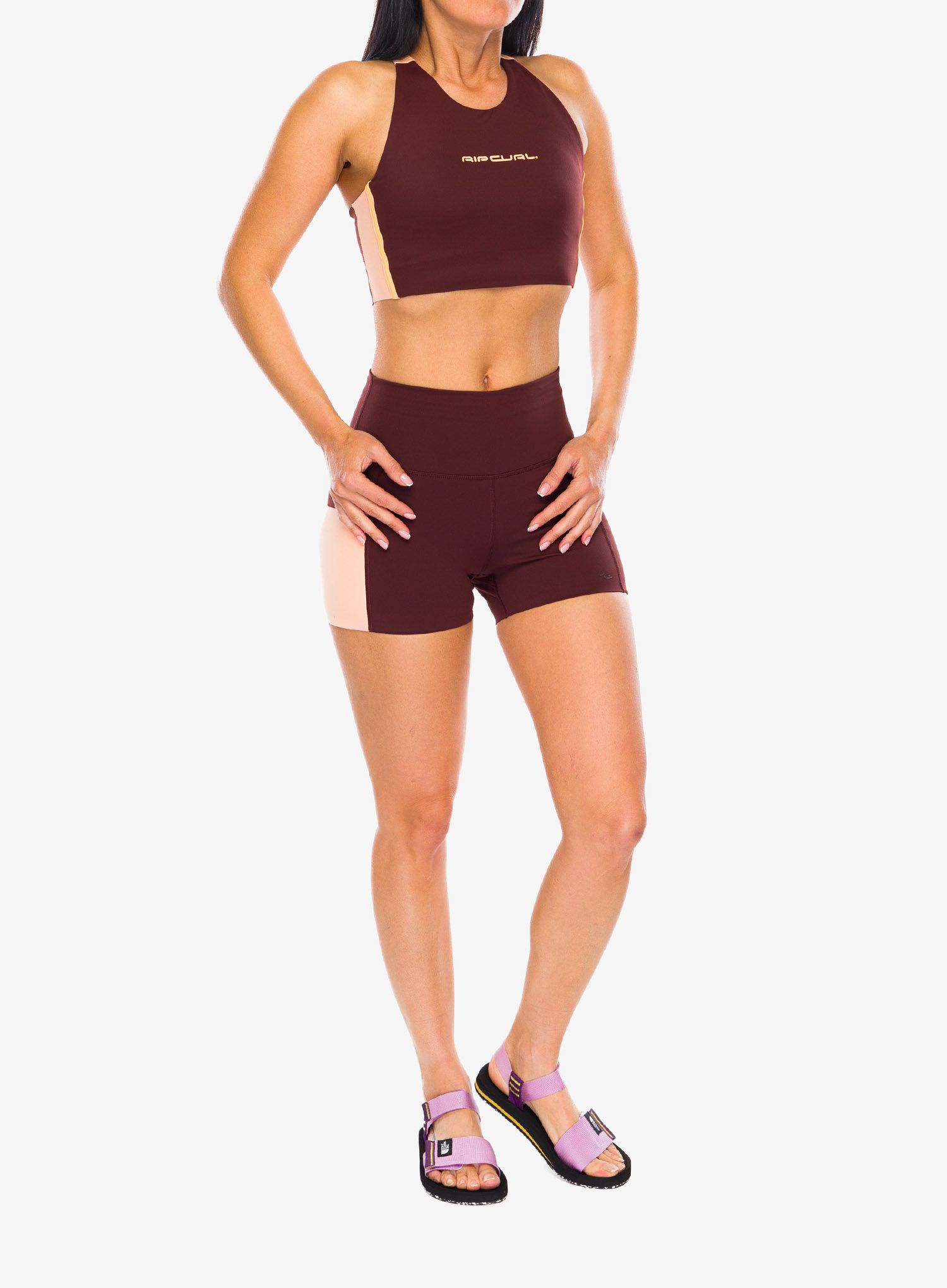 Ženske kratke hlače Rip Curl RSS Revival Short - plum