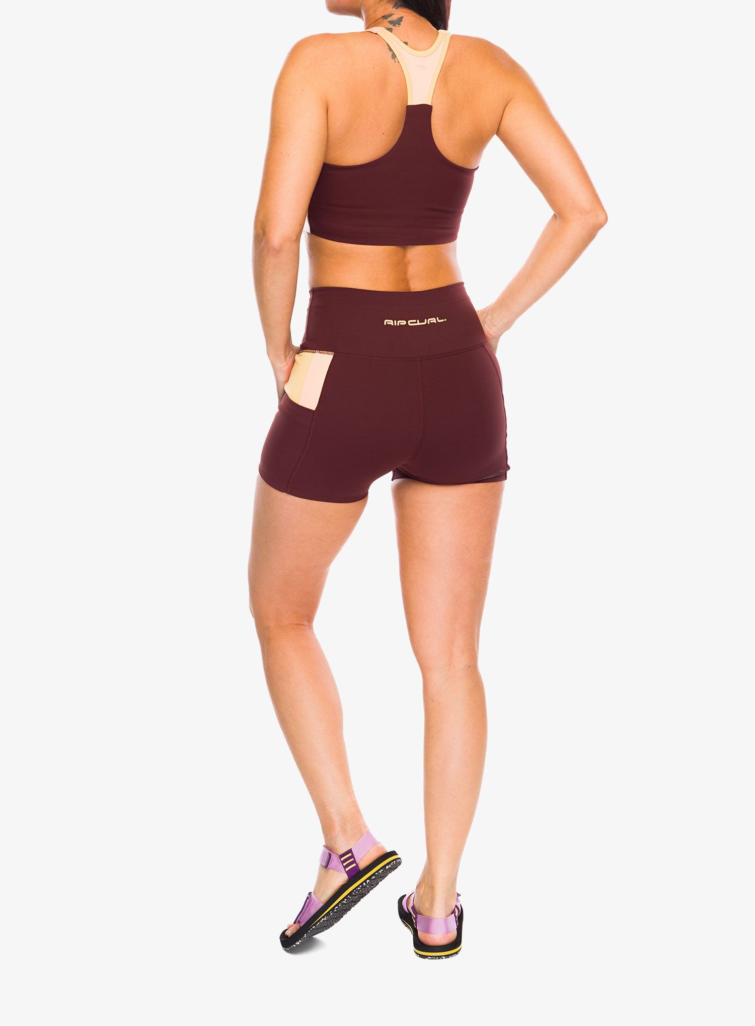 Ženske kratke hlače Rip Curl RSS Revival Short - plum