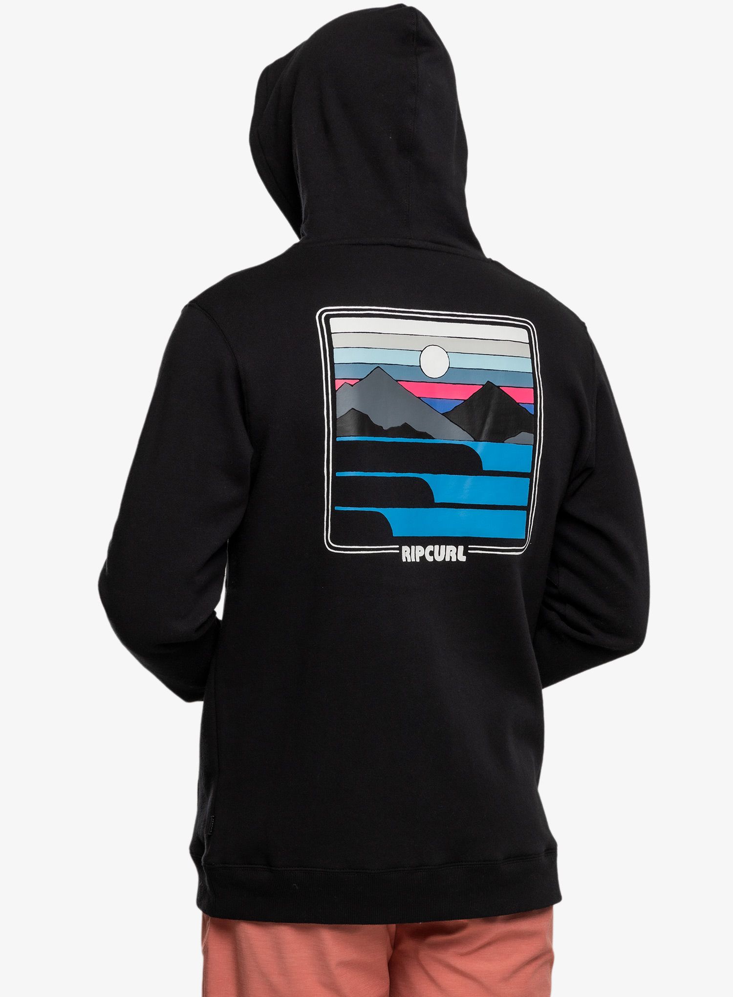 Jopica s kapuco Rip Curl Surf Revival Hood - black