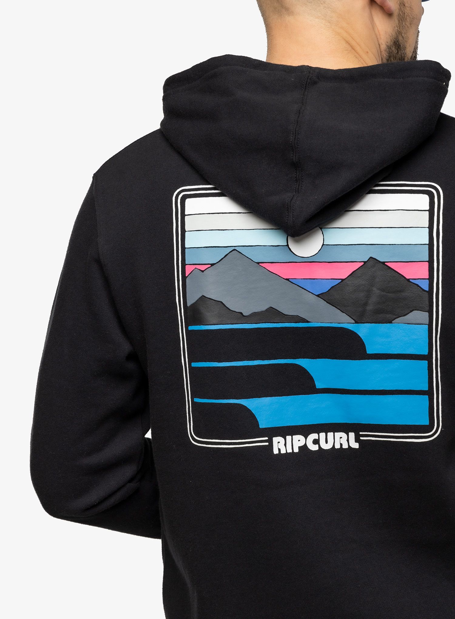 Jopica s kapuco Rip Curl Surf Revival Hood - black